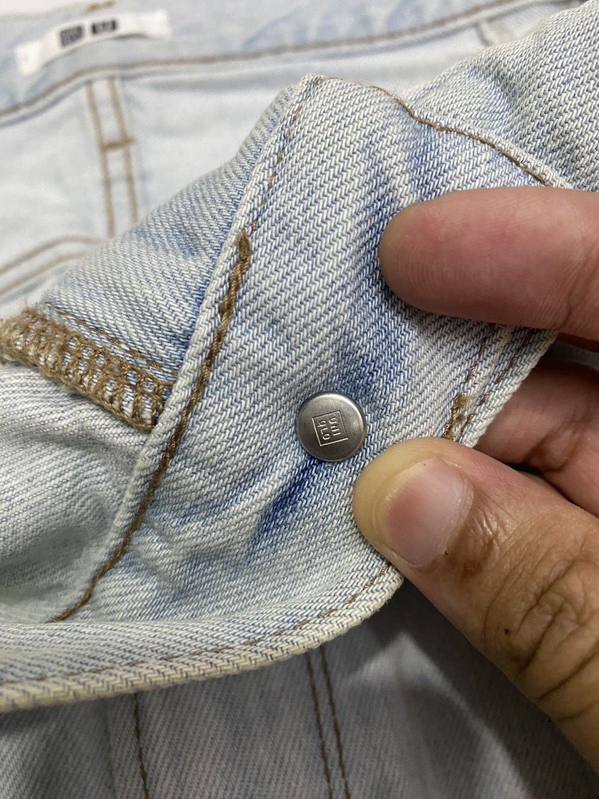 Lemaire × Uniqlo UNIQLO X CHRISTOPHE LEMAIRE OVERSIZED WIDE LOOSE DENIM JEANS Size US 37 - 13 Thumbnail