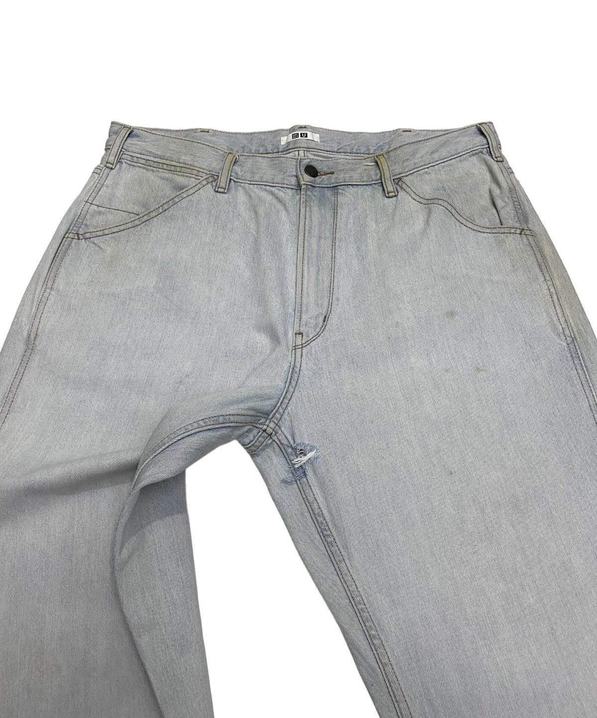 Lemaire × Uniqlo UNIQLO X CHRISTOPHE LEMAIRE OVERSIZED WIDE LOOSE DENIM JEANS Size US 37 - 9 Thumbnail