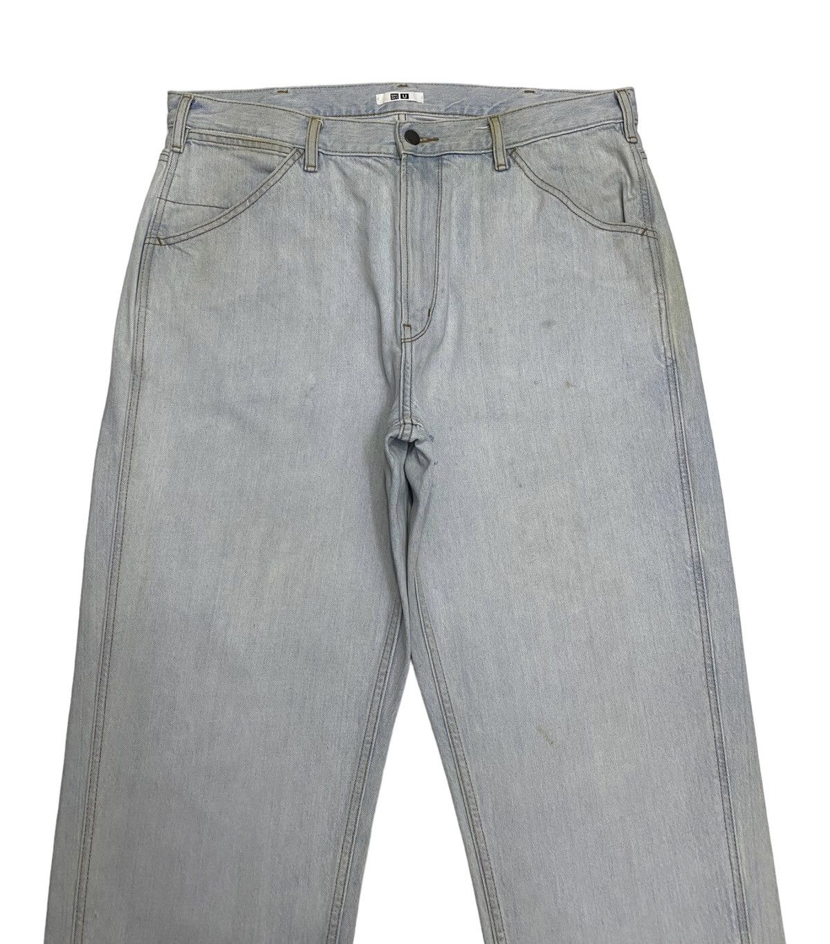 Lemaire × Uniqlo UNIQLO X CHRISTOPHE LEMAIRE OVERSIZED WIDE LOOSE DENIM JEANS Size US 37 - 5 Thumbnail