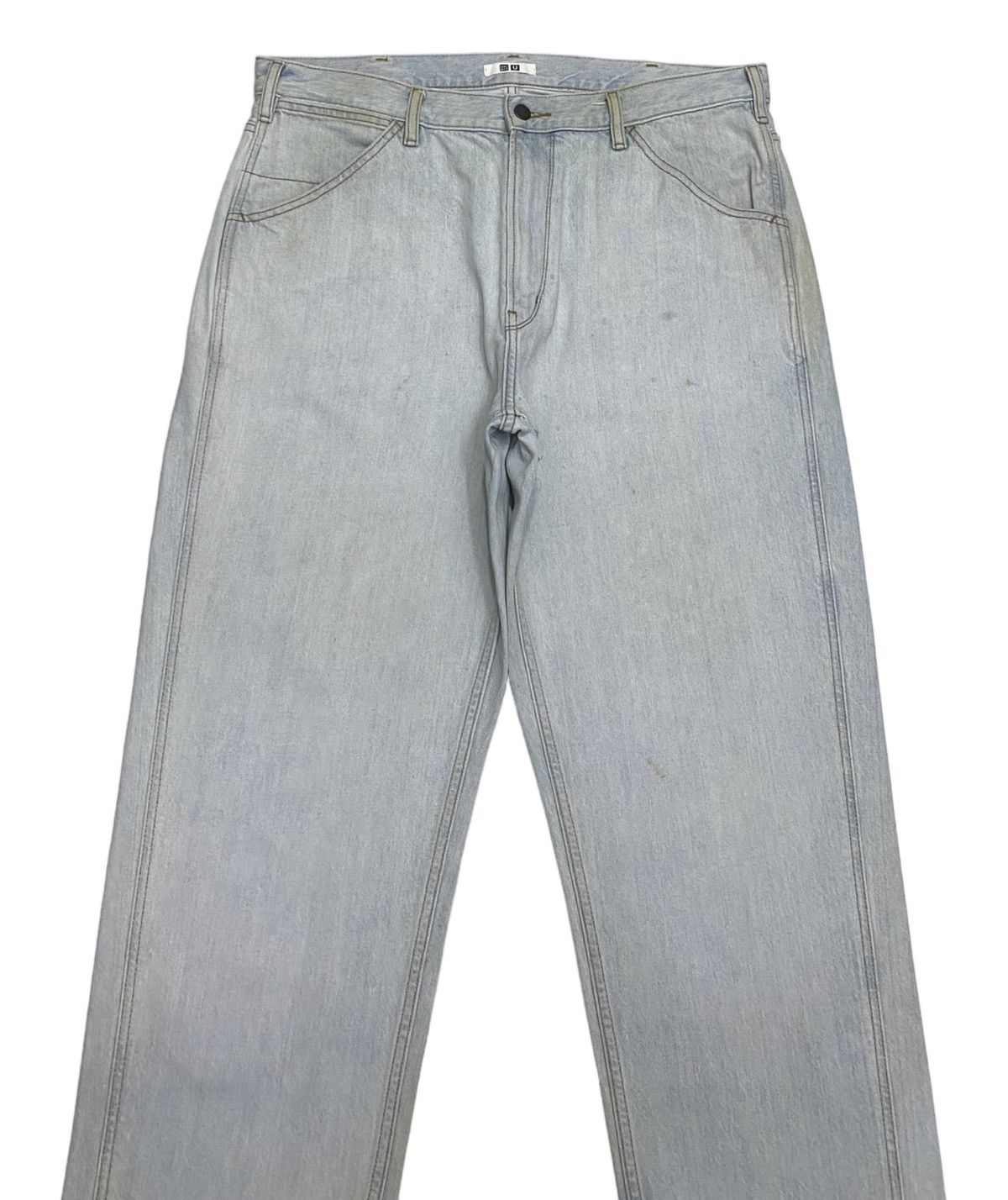 Lemaire × Uniqlo UNIQLO X CHRISTOPHE LEMAIRE OVERSIZED WIDE LOOSE DENIM JEANS Size US 37 - 3 Thumbnail