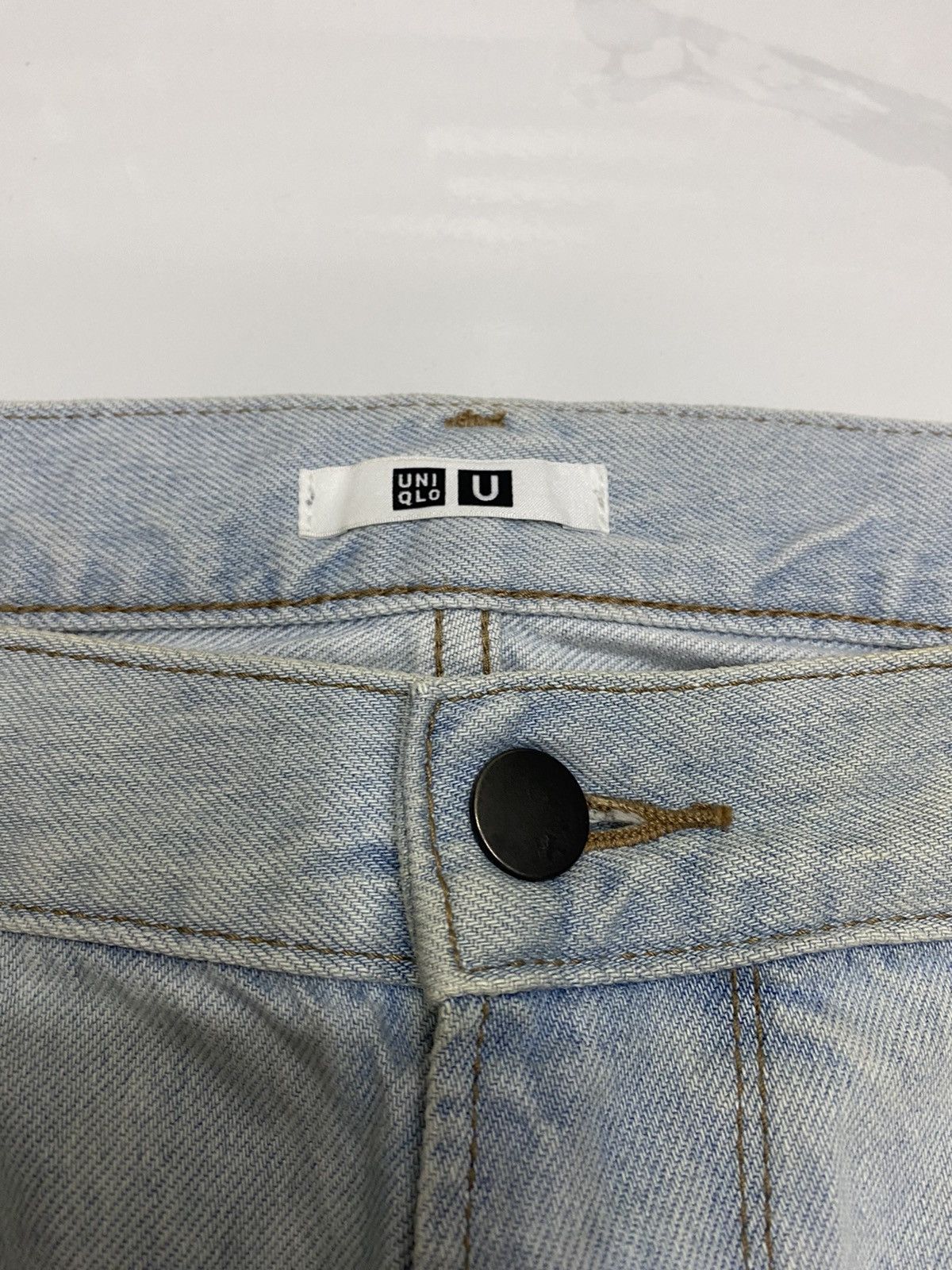 Lemaire × Uniqlo UNIQLO X CHRISTOPHE LEMAIRE OVERSIZED WIDE LOOSE DENIM JEANS Size US 37 - 10 Thumbnail