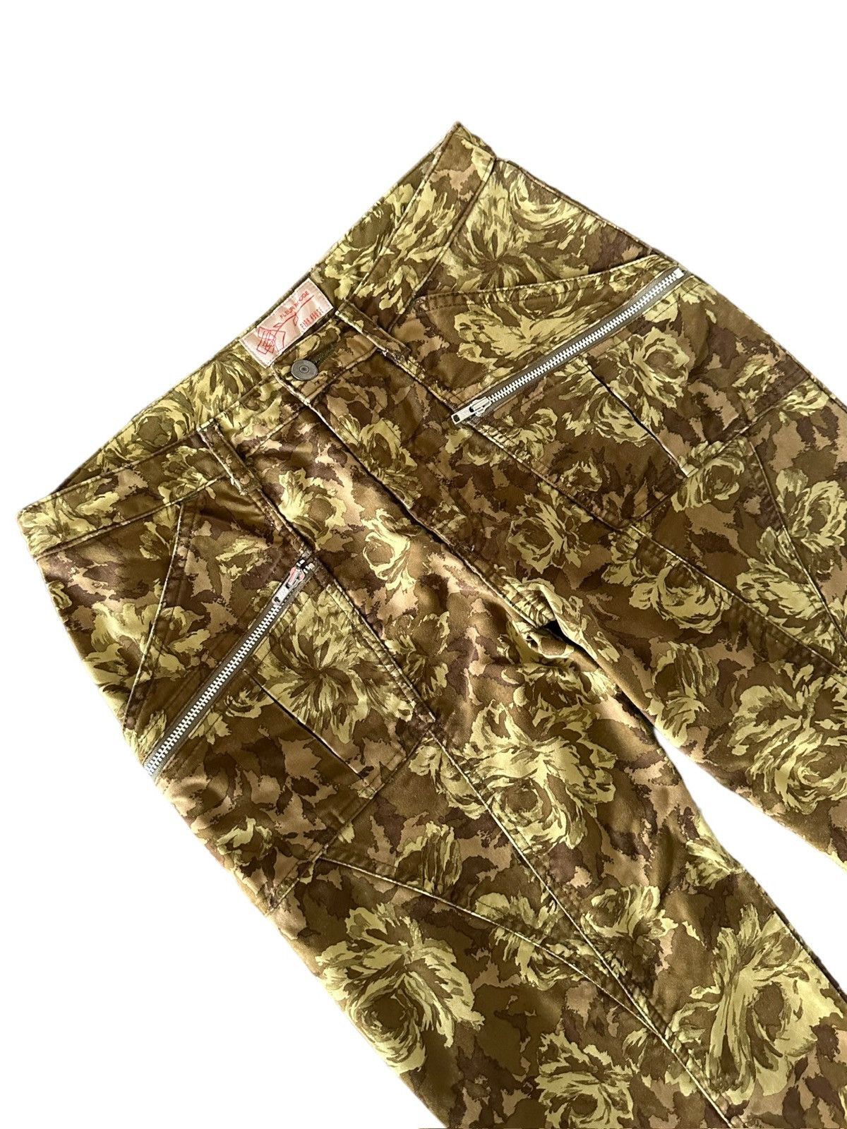 Japanese Brand × Karl Helmut × Pink House [ 29/36 ] AW07 FLEUR ROUGE by Pink House printed cargo Size US 29 - 9 Thumbnail