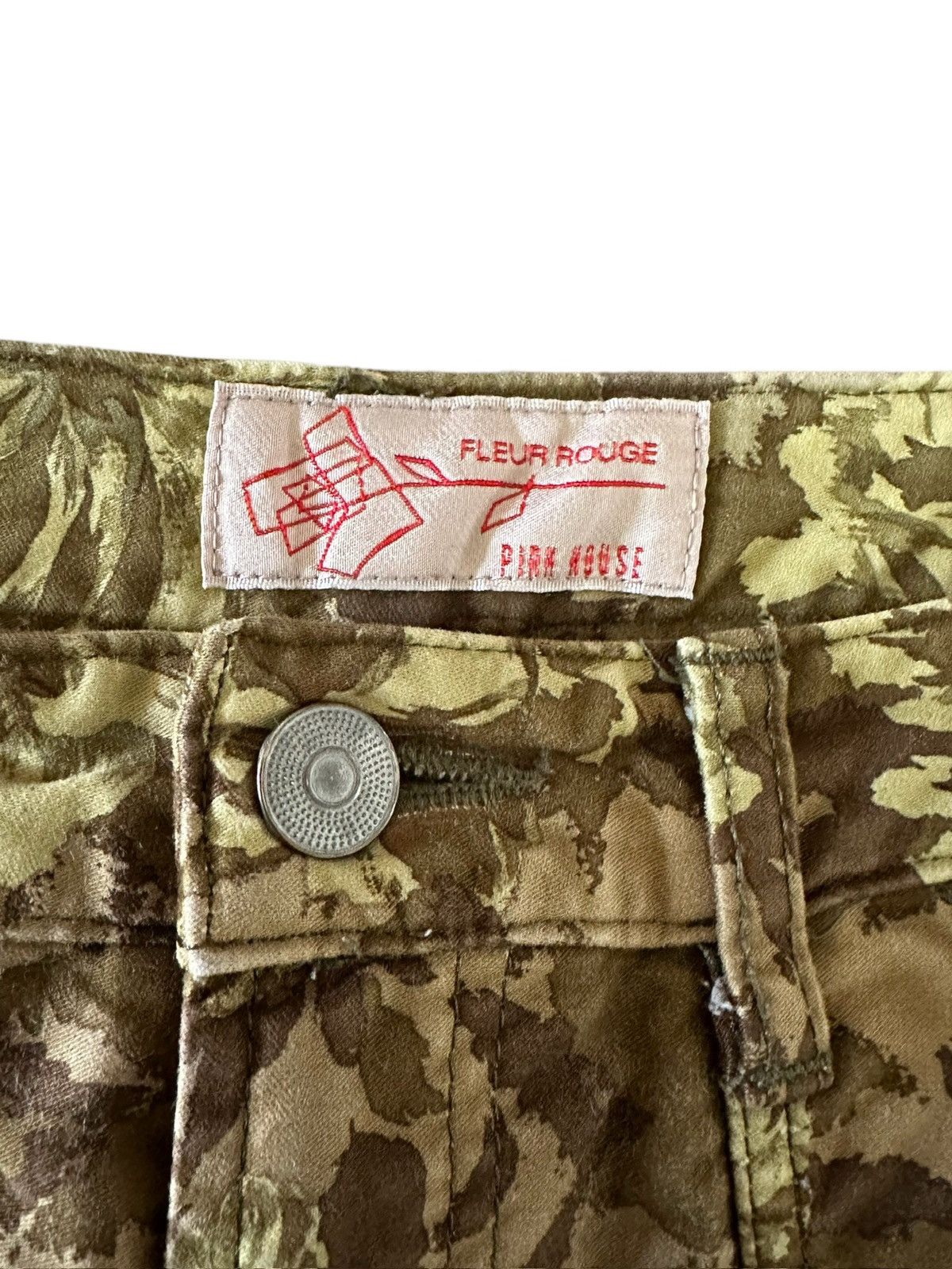 Japanese Brand × Karl Helmut × Pink House [ 29/36 ] AW07 FLEUR ROUGE by Pink House printed cargo Size US 29 - 6 Thumbnail