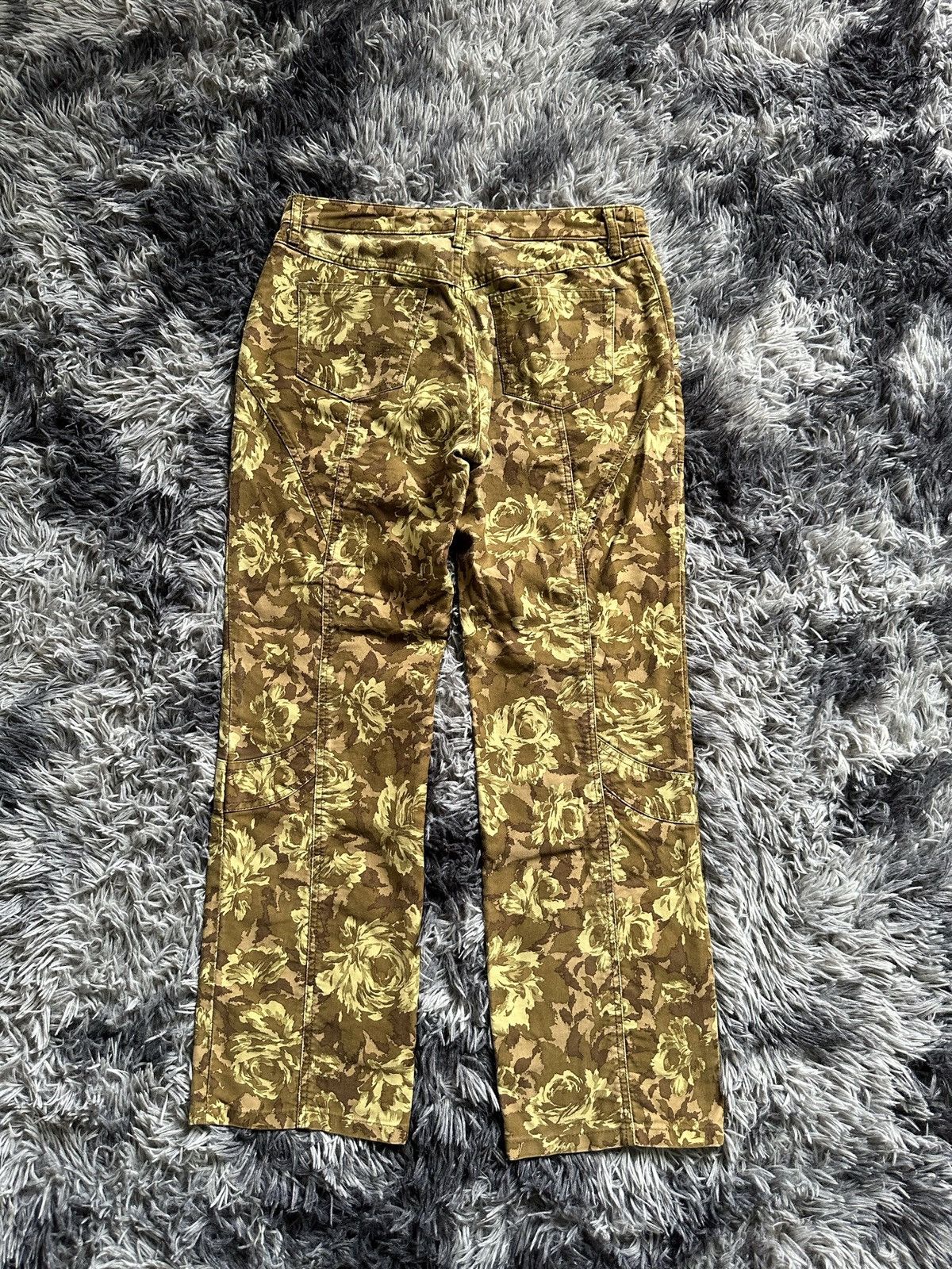 Japanese Brand × Karl Helmut × Pink House [ 29/36 ] AW07 FLEUR ROUGE by Pink House printed cargo Size US 29 - 14 Thumbnail