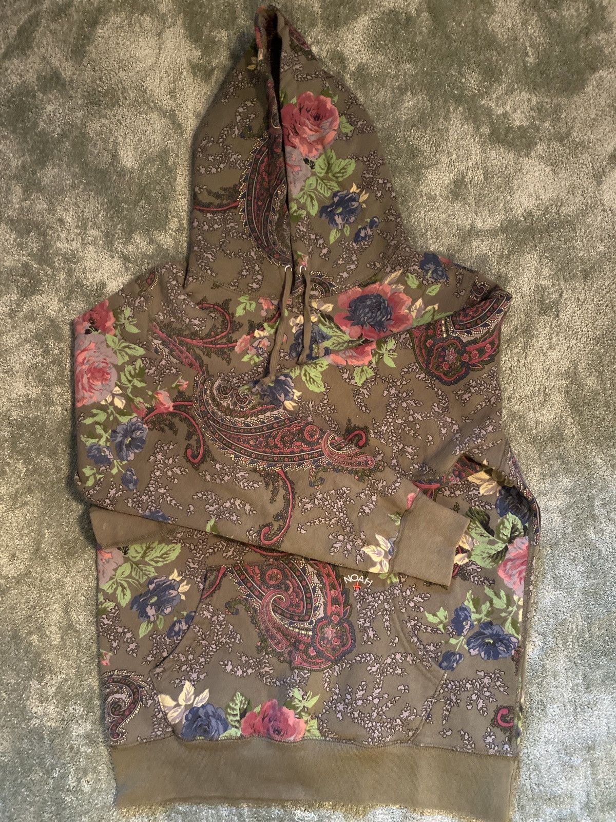 Noah green hoodie clearance