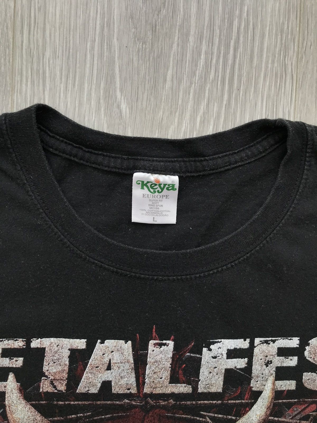 Vintage Vintage Metalfest Big Logo Rock T-Shirt Size US L / EU 52-54 / 3 - 5 Thumbnail