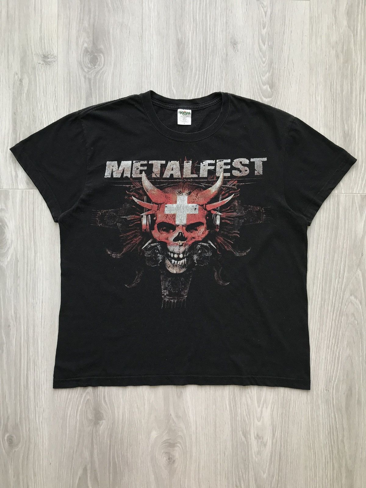 Vintage Vintage Metalfest Big Logo Rock T-Shirt Size US L / EU 52-54 / 3 - 1 Thumbnail