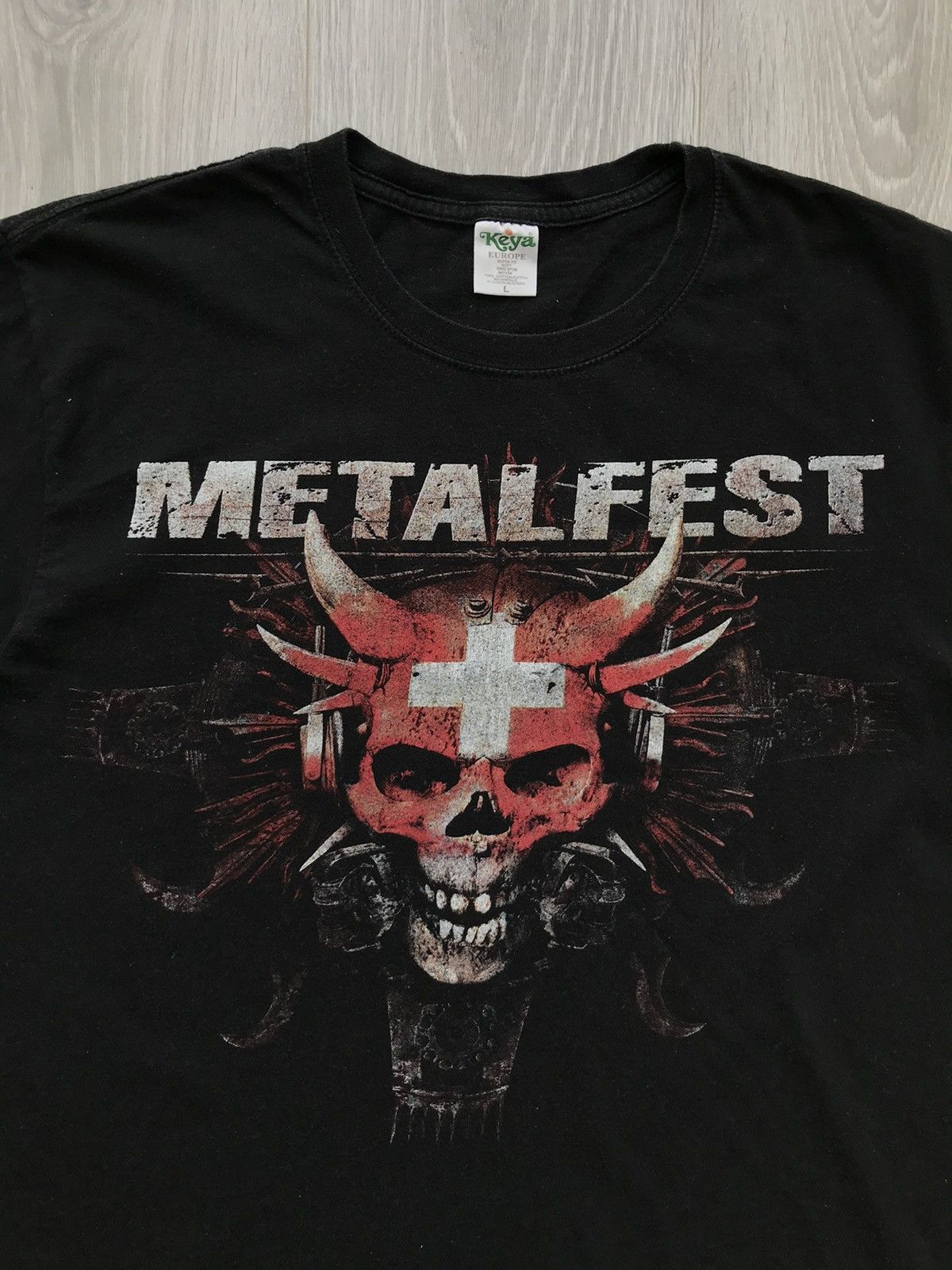 Vintage Vintage Metalfest Big Logo Rock T-Shirt Size US L / EU 52-54 / 3 - 2 Thumbnail