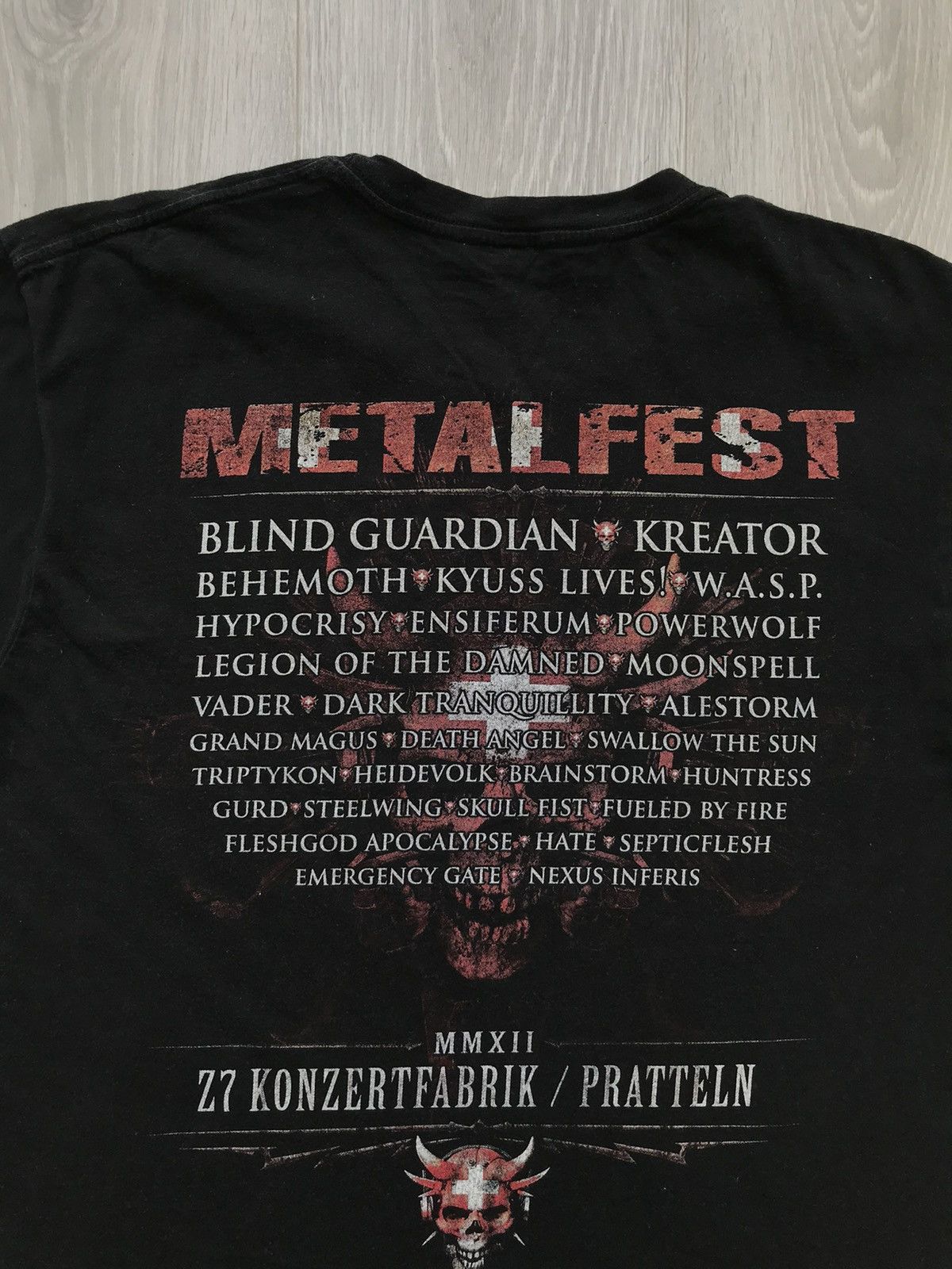 Vintage Vintage Metalfest Big Logo Rock T-Shirt Size US L / EU 52-54 / 3 - 7 Thumbnail