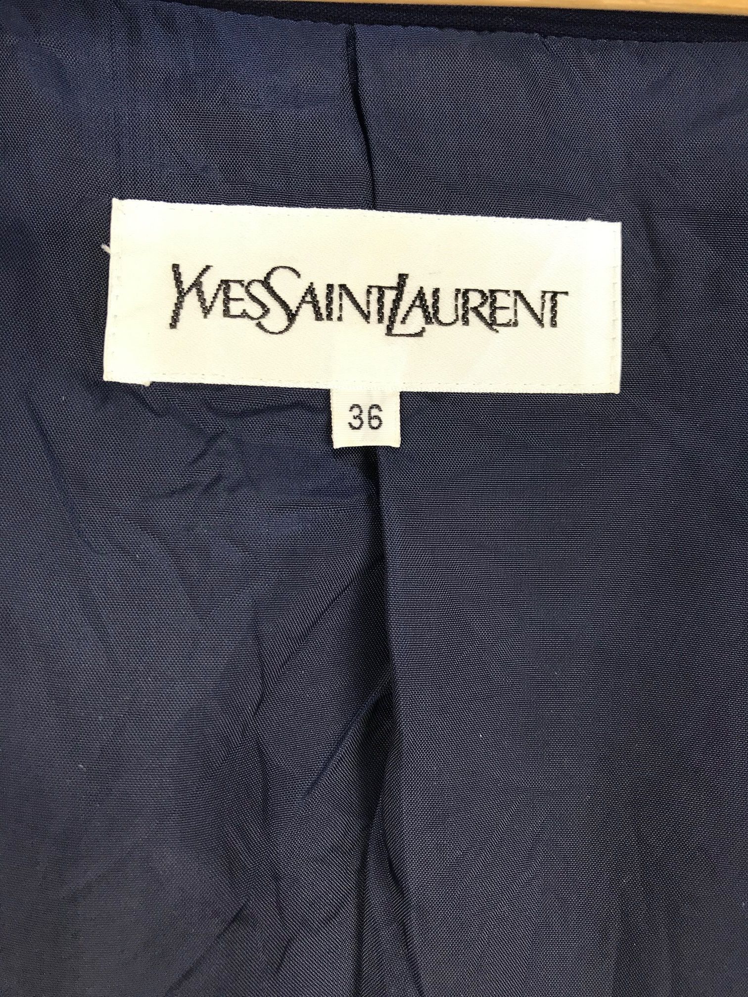 Vintage Vintage Yves Saint Lauren Jacket Size US S / EU 44-46 / 1 - 6 Thumbnail