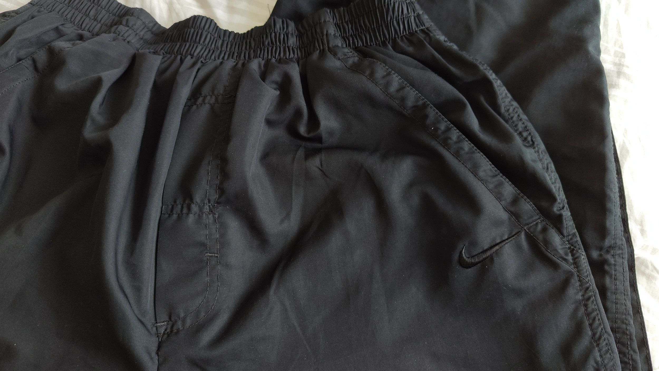 Nike Nike Vintage 90s Nylon Nylon Button Up Drill Track Pants Size US 32 / EU 48 - 6 Thumbnail