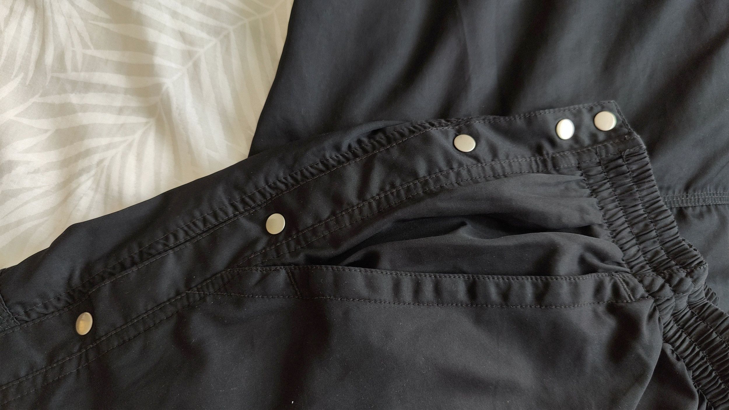 Nike Nike Vintage 90s Nylon Nylon Button Up Drill Track Pants Size US 32 / EU 48 - 5 Thumbnail
