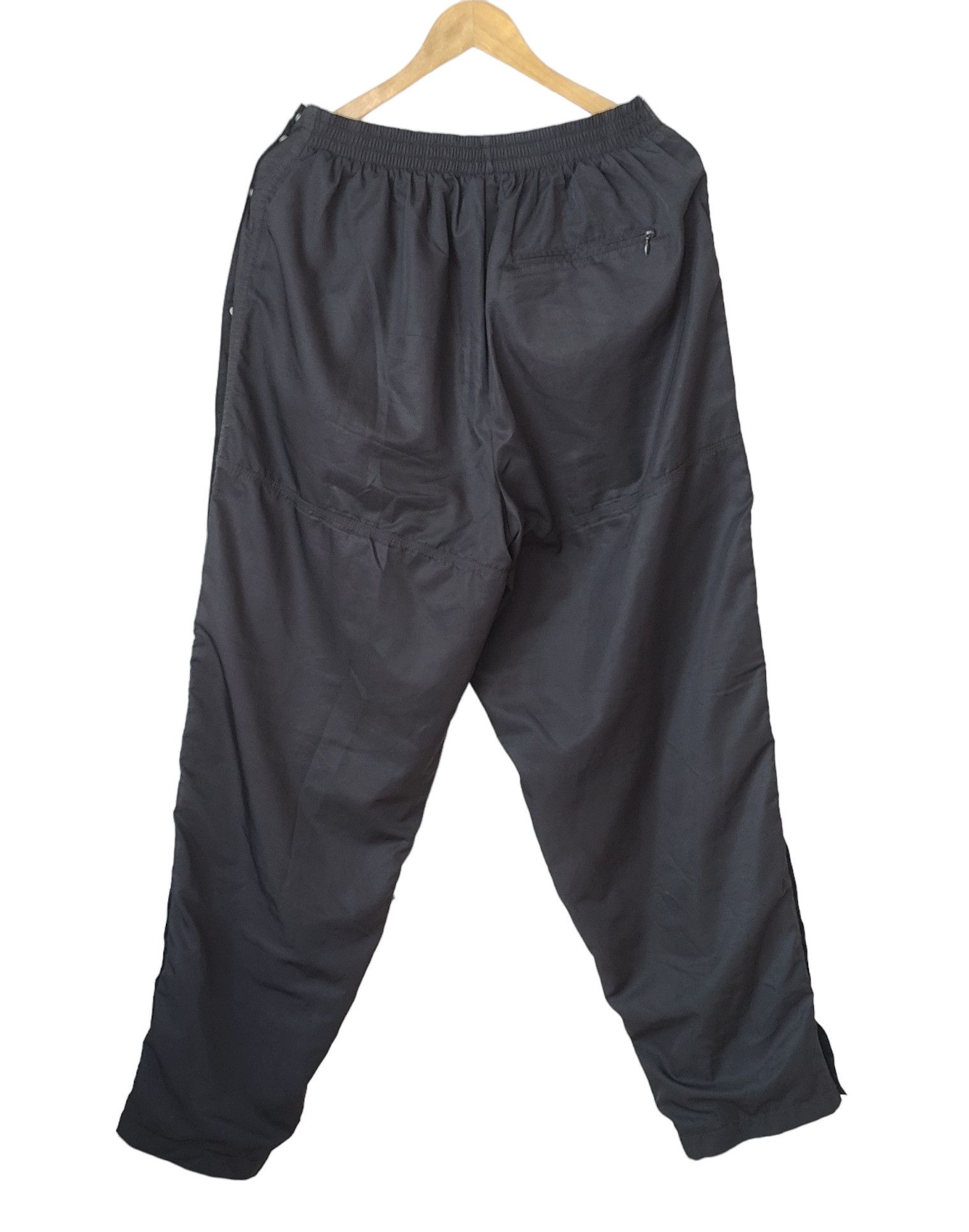 Nike Nike Vintage 90s Nylon Nylon Button Up Drill Track Pants Size US 32 / EU 48 - 4 Thumbnail