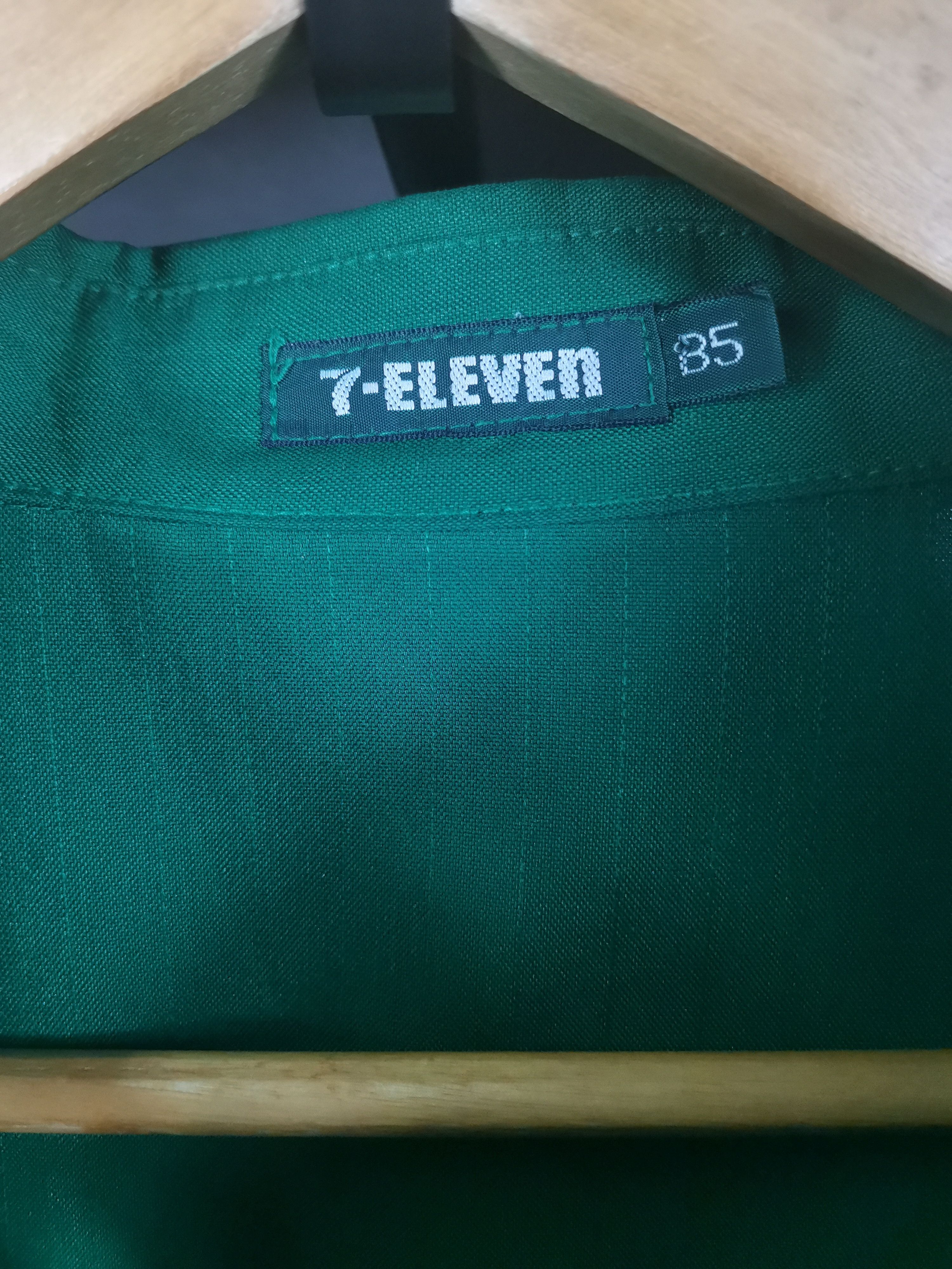 Japanese Brand Vintage 90s 7 Eleven Workers Zipper Uniform Jacket Size US XL / EU 56 / 4 - 4 Thumbnail