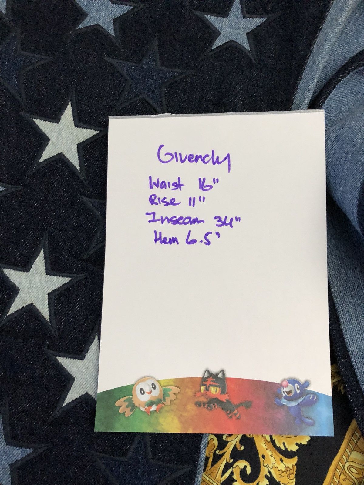 Givenchy American flag Jeans Size US 32 / EU 48 - 8 Thumbnail