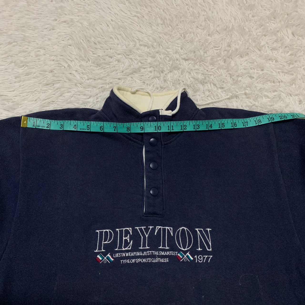 Japanese Brand Peyton Club Sports Bueater sweater Size US M / EU 48-50 / 2 - 4 Thumbnail