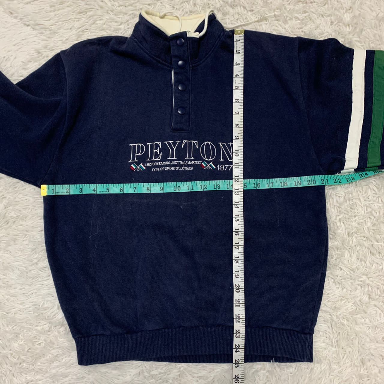 Japanese Brand Peyton Club Sports Bueater sweater Size US M / EU 48-50 / 2 - 3 Thumbnail