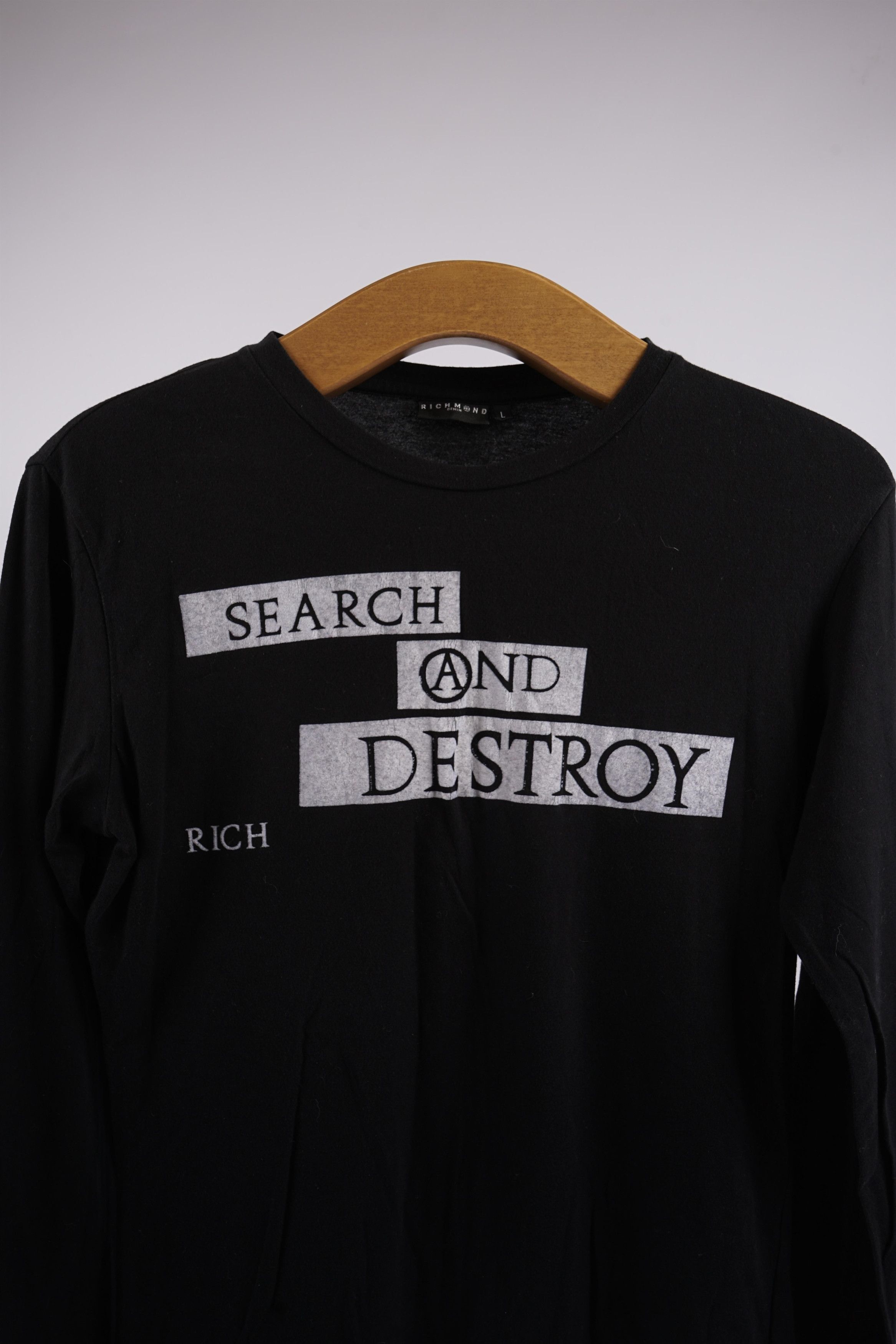 John Richmond 80s Anarchy Detroy Collection T-Shirt