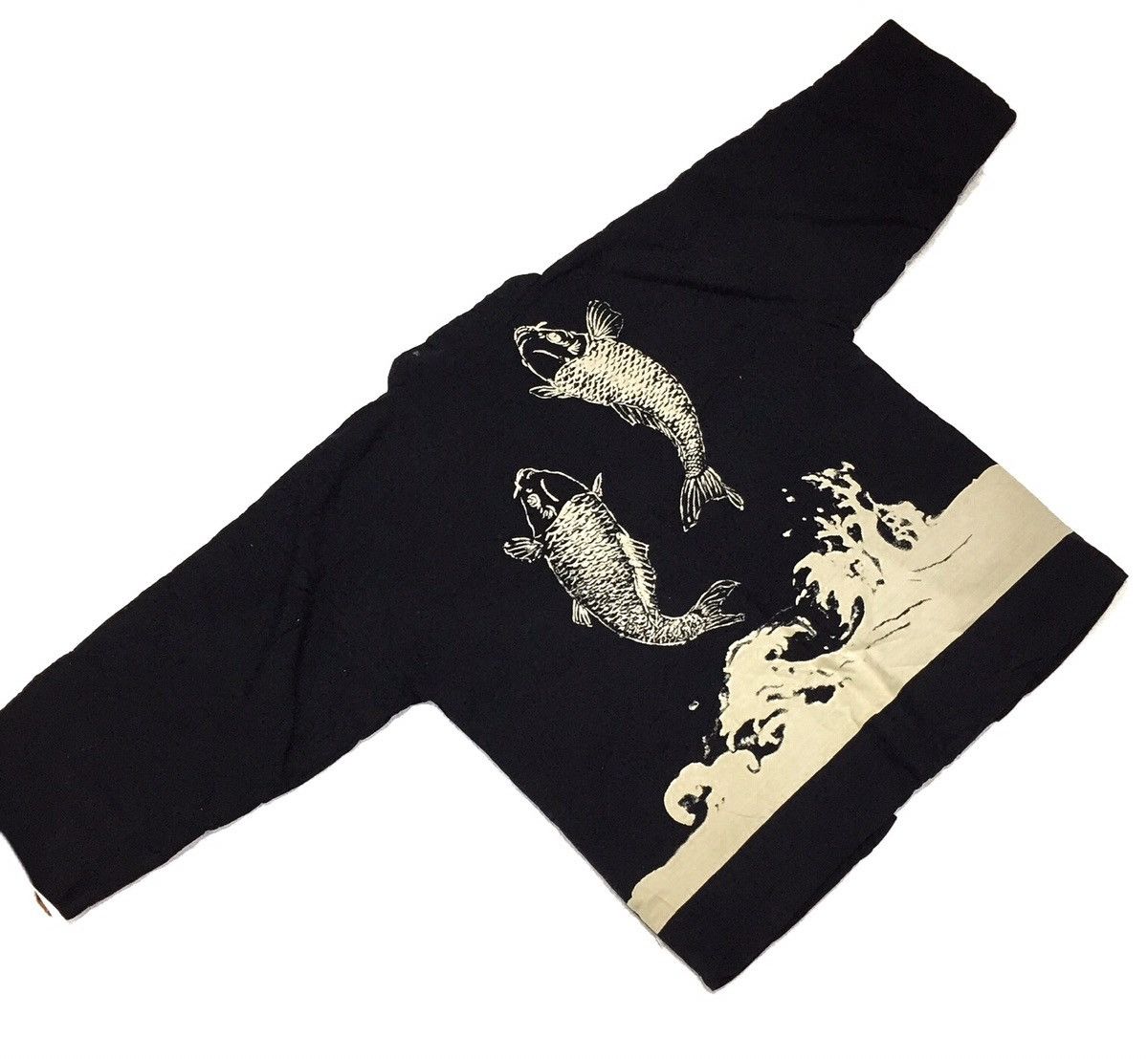 Japanese Brand Shi Jin Jacket stye kimono fish koi big logo nice desinger Size US XL / EU 56 / 4 - 2 Thumbnail