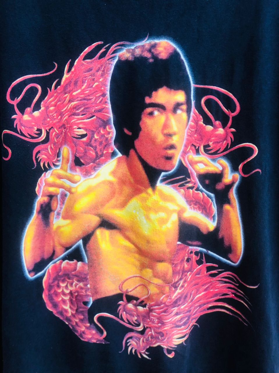Vintage Vintage Bruce Lee Legendry Movie Star Streetwear Fashion Size US L / EU 52-54 / 3 - 3 Thumbnail