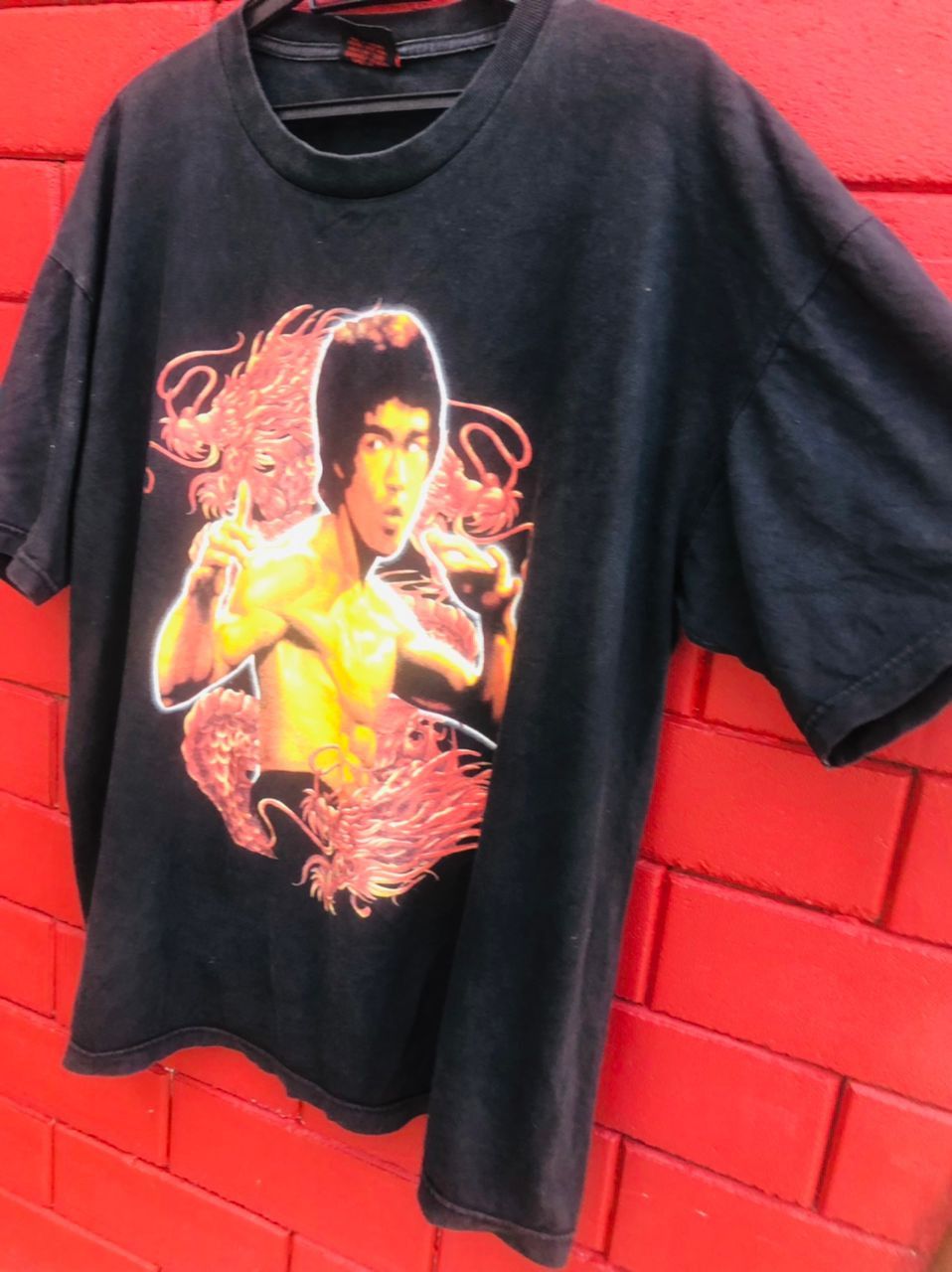 Vintage Vintage Bruce Lee Legendry Movie Star Streetwear Fashion Size US L / EU 52-54 / 3 - 5 Thumbnail