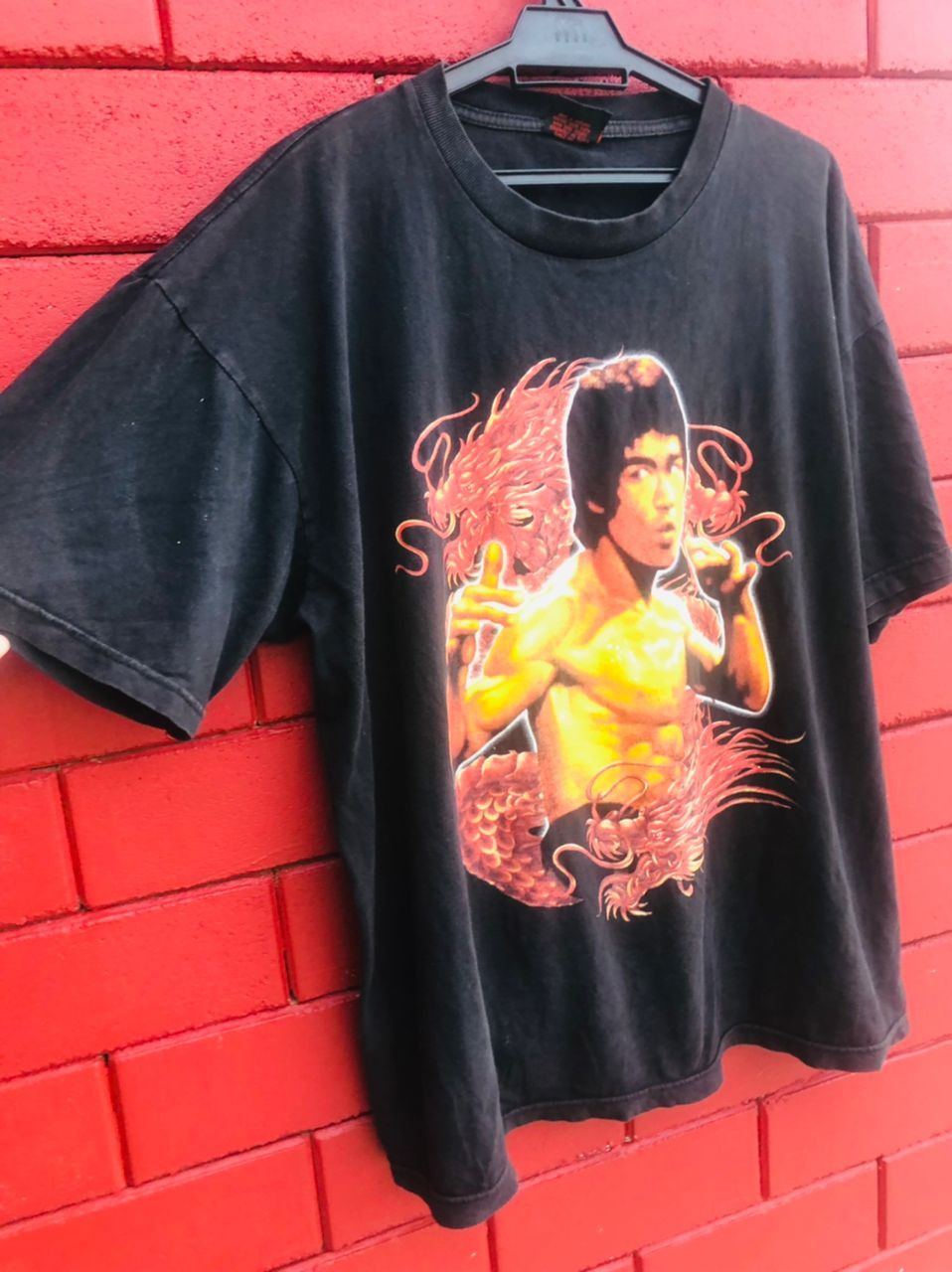Vintage Vintage Bruce Lee Legendry Movie Star Streetwear Fashion Size US L / EU 52-54 / 3 - 4 Thumbnail