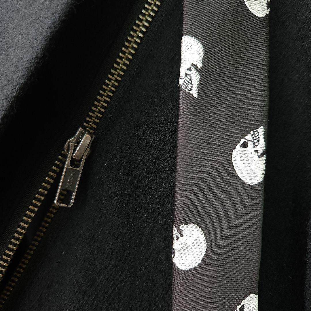 Yohji Yamamoto Yohji Yamamoto 14AW Zip Blazer and Skull Tie Size US L / EU 52-54 / 3 - 8 Thumbnail