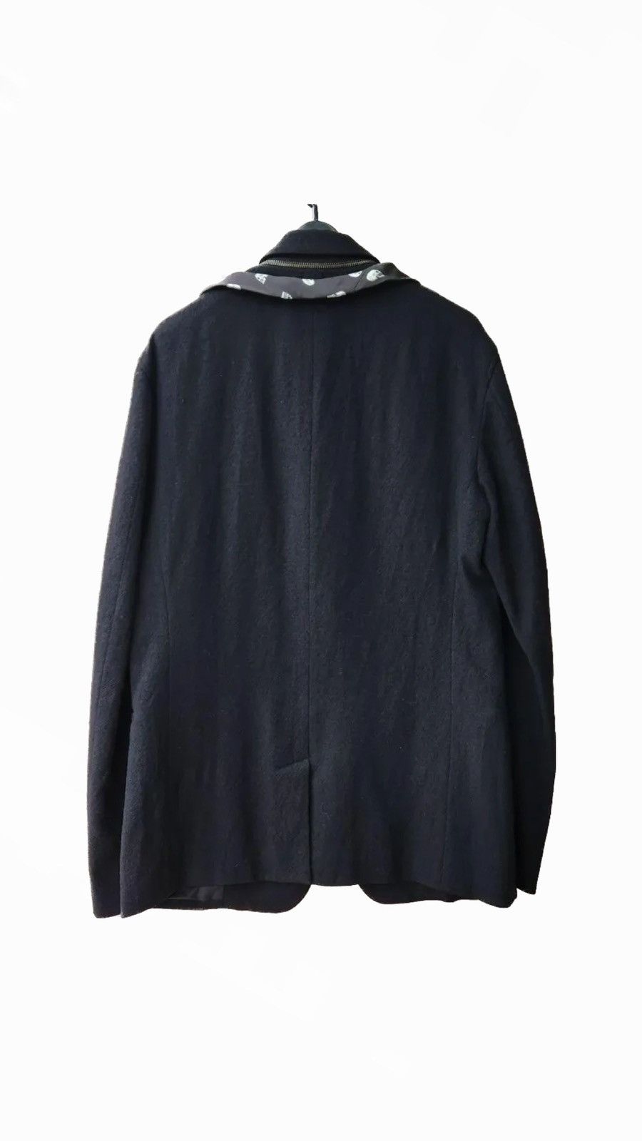 Yohji Yamamoto Yohji Yamamoto 14AW Zip Blazer and Skull Tie Size US L / EU 52-54 / 3 - 2 Thumbnail