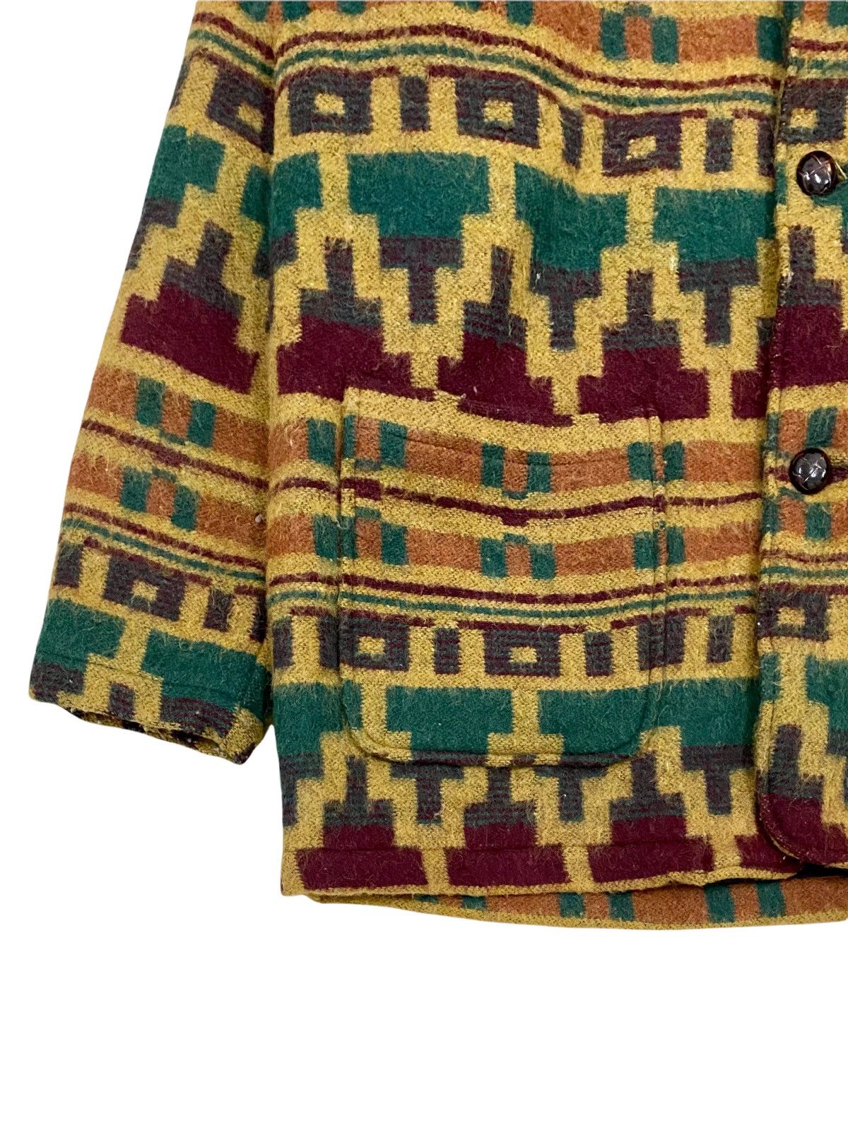 Homespun Knitwear VINTAGE 90s KENTUCKY CARDINAL NAVAJO FULL PRINTED FLEECE Size US L / EU 52-54 / 3 - 9 Thumbnail