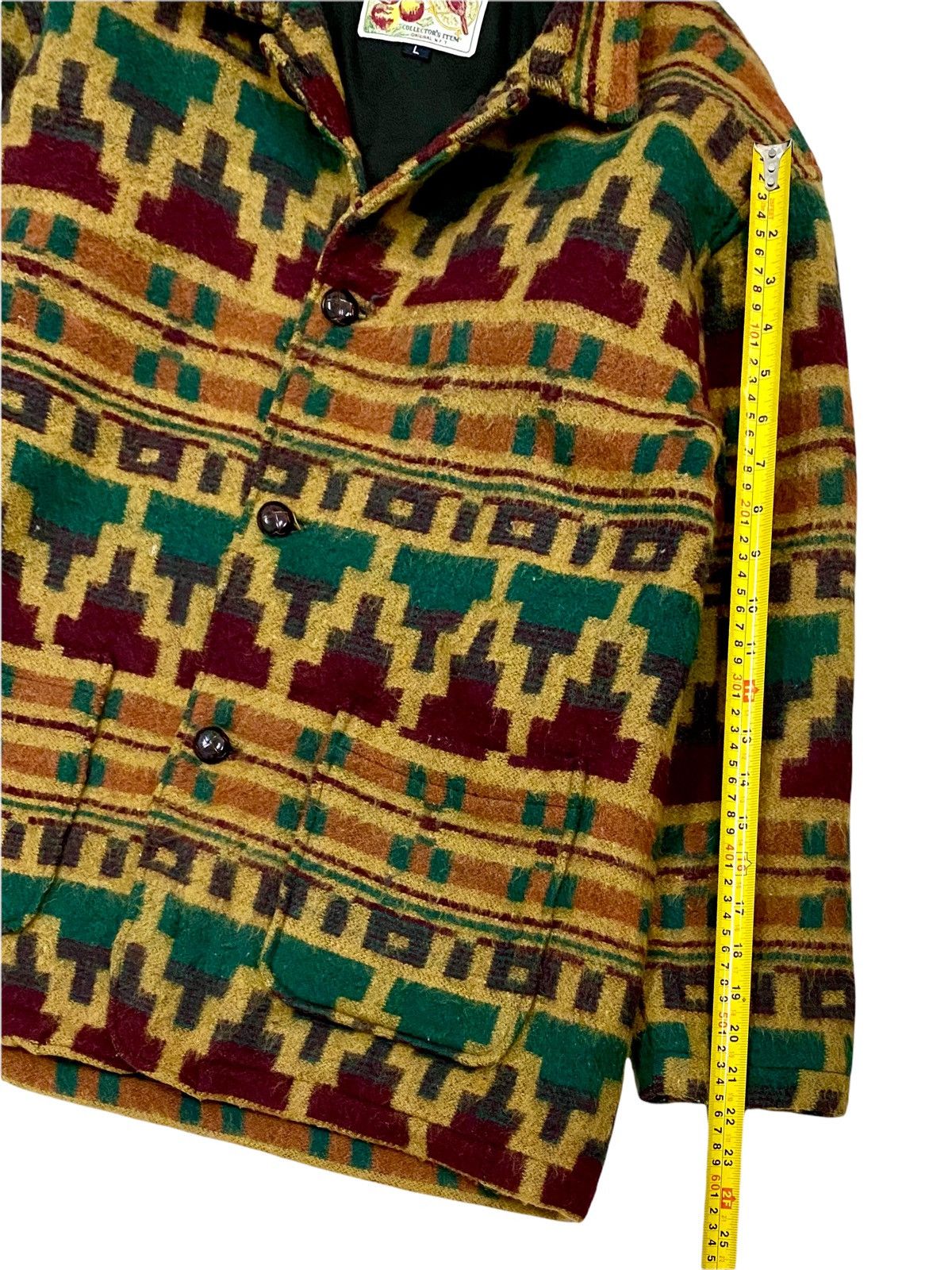 Homespun Knitwear VINTAGE 90s KENTUCKY CARDINAL NAVAJO FULL PRINTED FLEECE Size US L / EU 52-54 / 3 - 18 Thumbnail