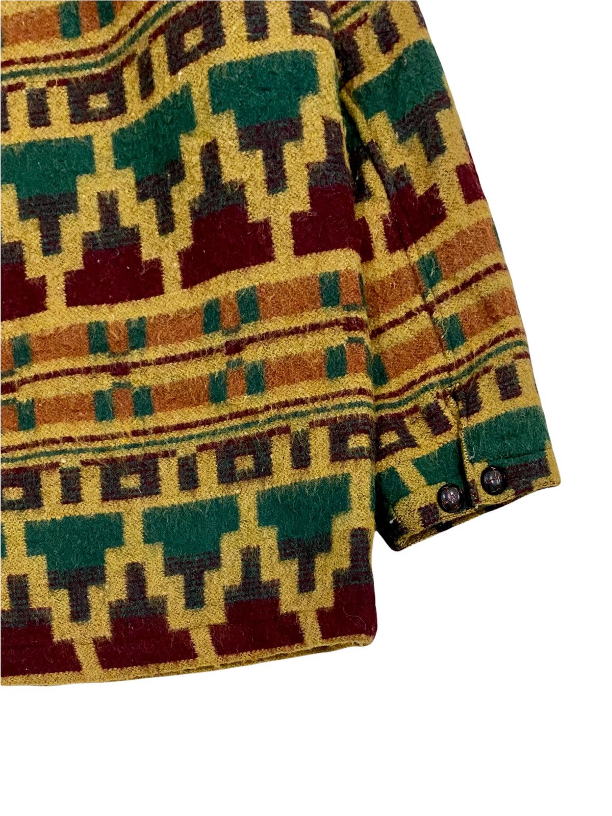 Homespun Knitwear VINTAGE 90s KENTUCKY CARDINAL NAVAJO FULL PRINTED FLEECE Size US L / EU 52-54 / 3 - 11 Thumbnail