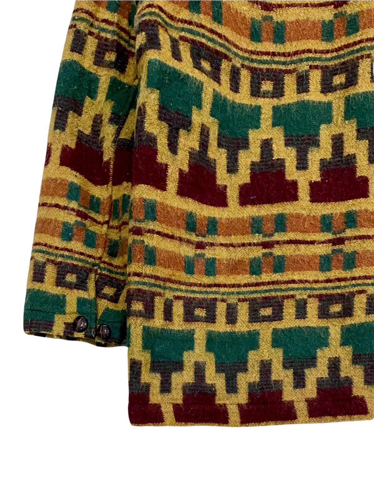 Homespun Knitwear VINTAGE 90s KENTUCKY CARDINAL NAVAJO FULL PRINTED FLEECE Size US L / EU 52-54 / 3 - 12 Thumbnail