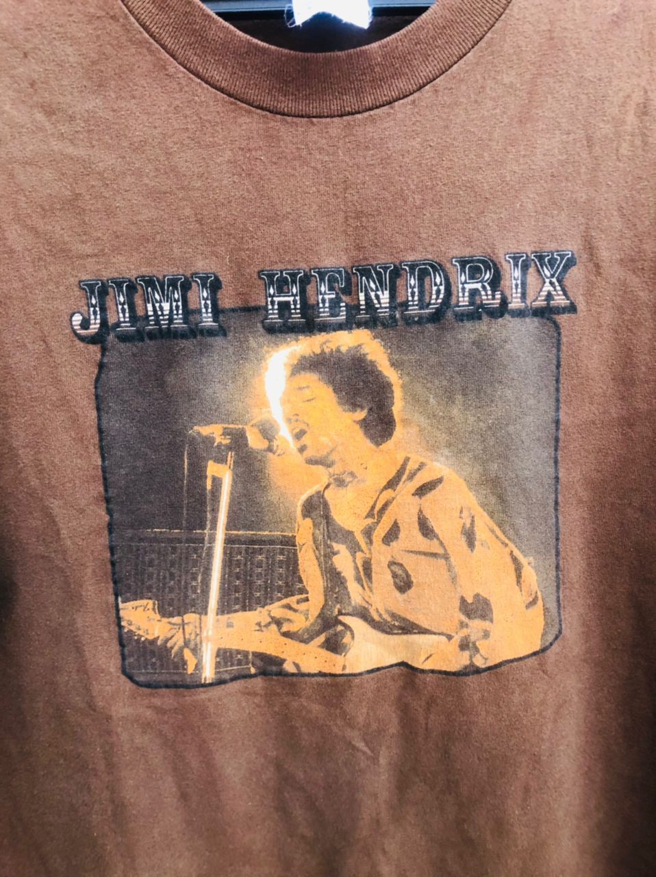 Band Tees × Vintage Vintage Jimi Hendrix Band Music Streetwear Fashion Shirt Size US L / EU 52-54 / 3 - 5 Thumbnail