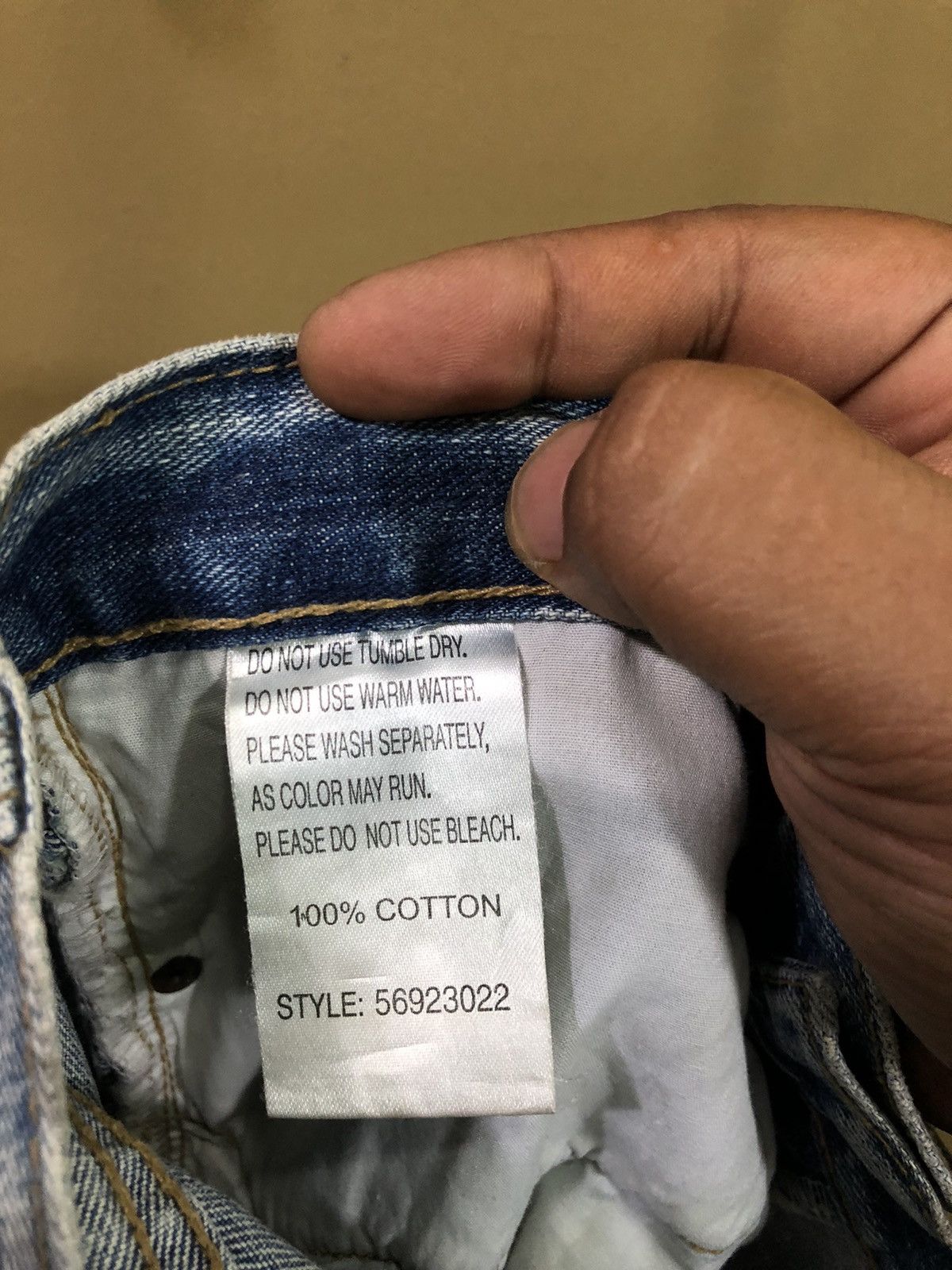 Japanese Brand Kapital Style Exhibitionist Patchwork Denim Jeans Size US 33 - 9 Thumbnail