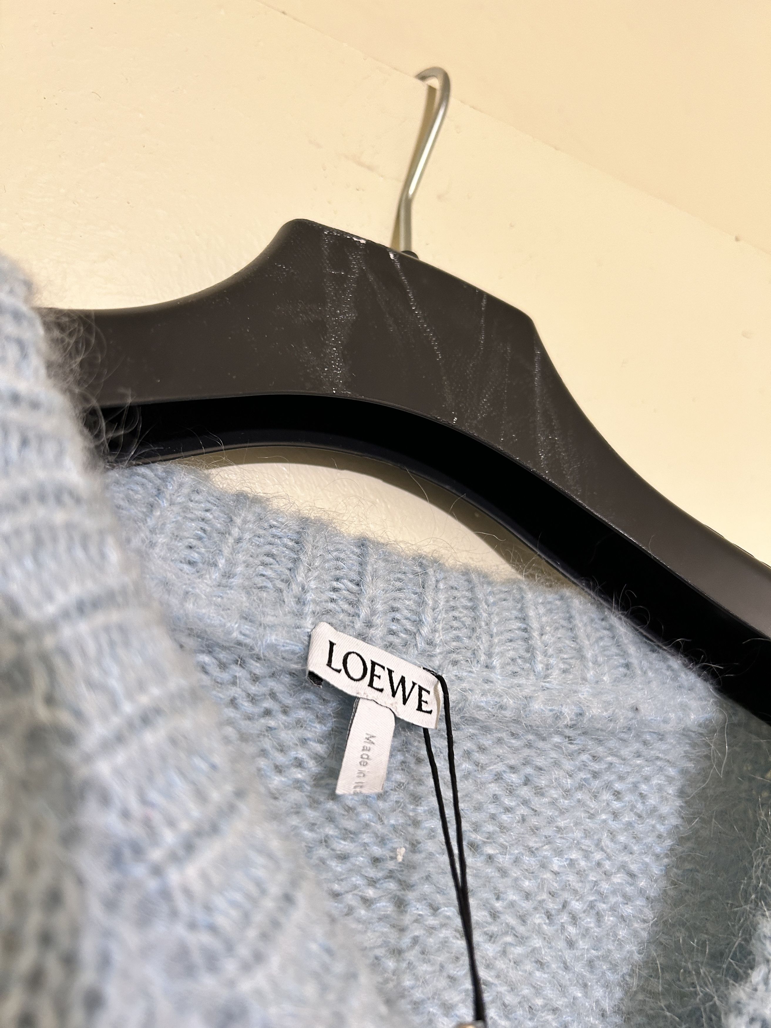 Loewe Loewe rooster mohair sweater teal knit wool oversized Size US L / EU 52-54 / 3 - 4 Thumbnail