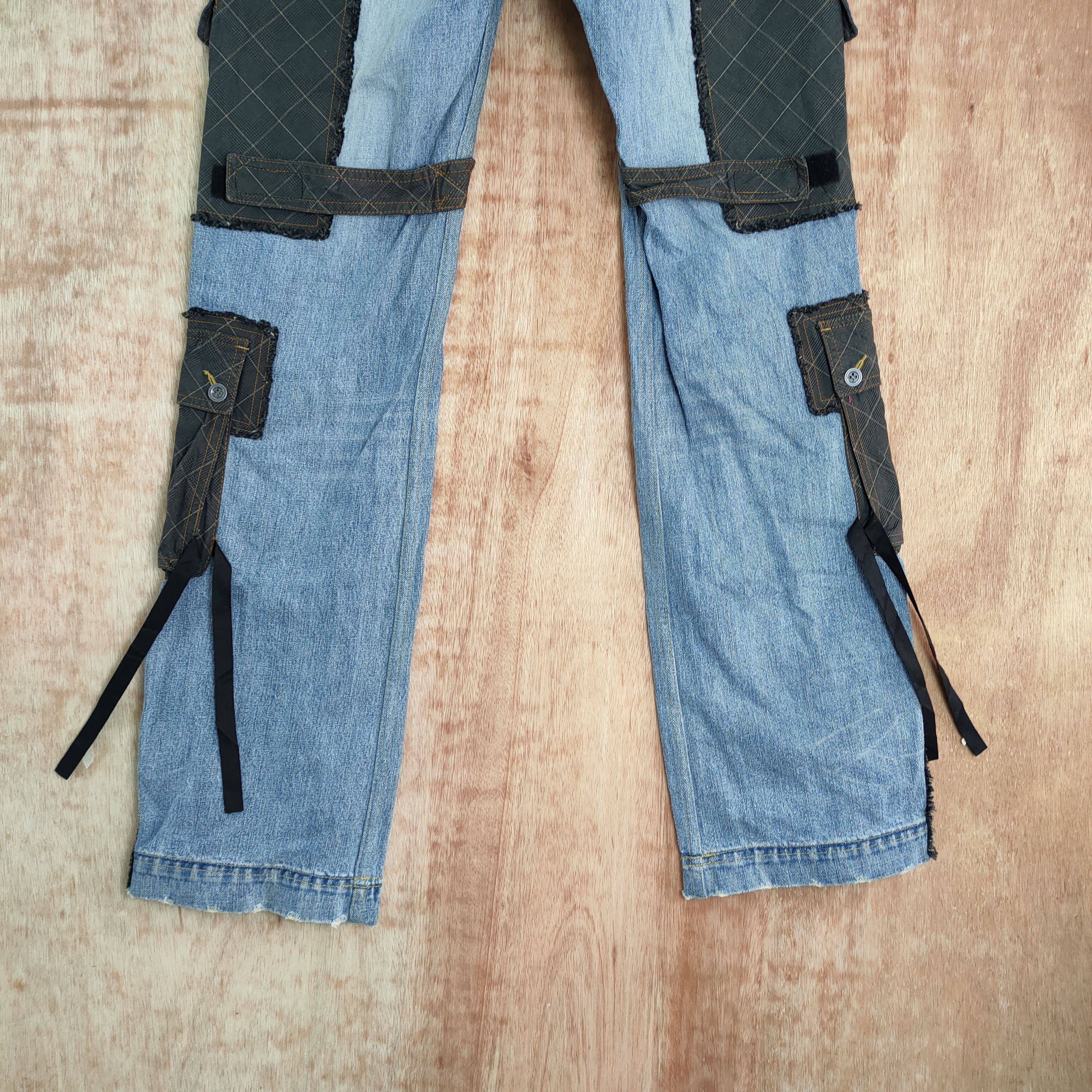 Japanese Brand VINTAGE NICOLE BONGADE PARACHUTE CARGO PANTS Size US 32 / EU 48 - 10 Thumbnail