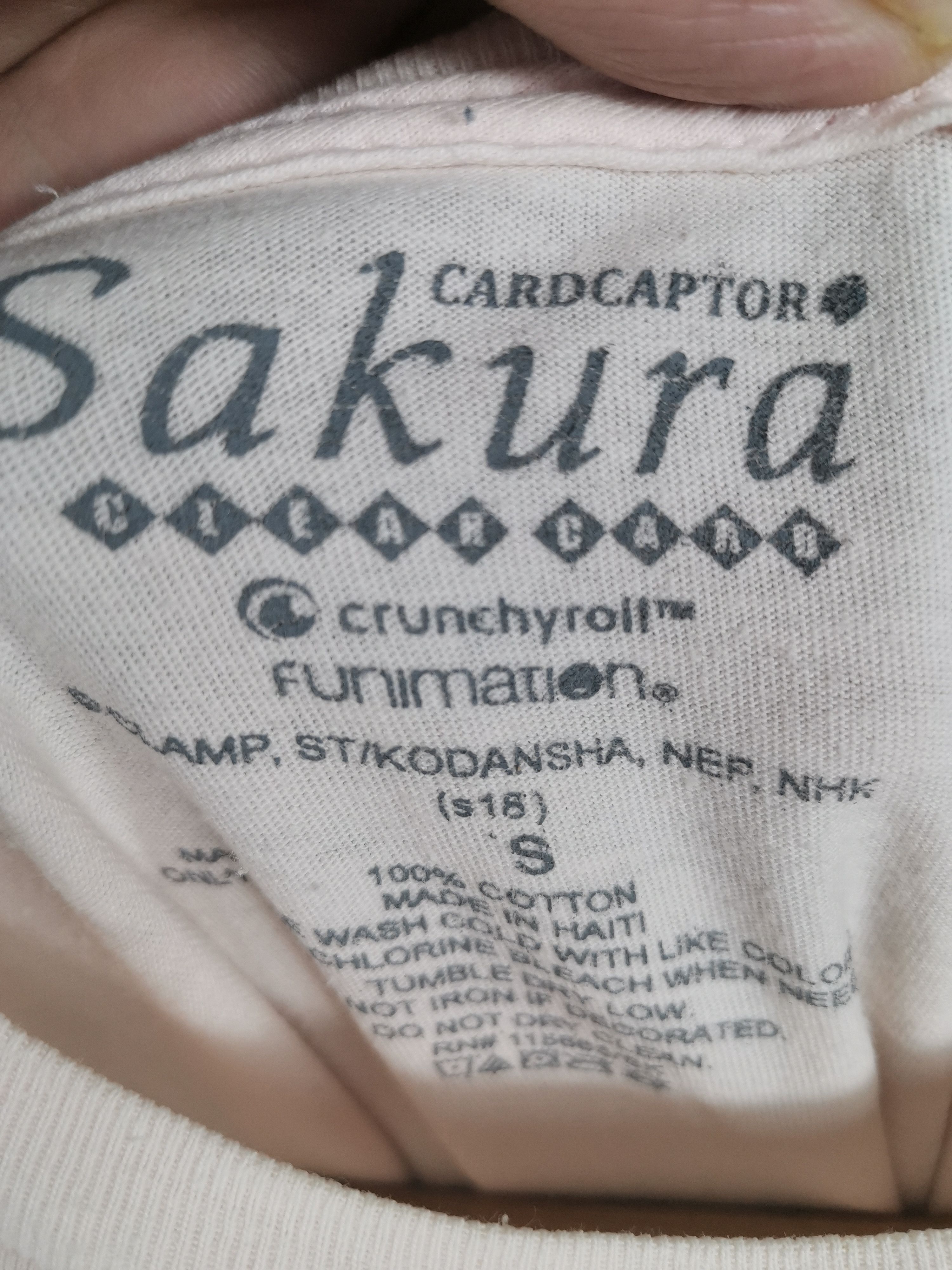 Anime Vintage Anima Cardcaptor Sakura Tshirt Size US S / EU 44-46 / 1 - 5 Thumbnail