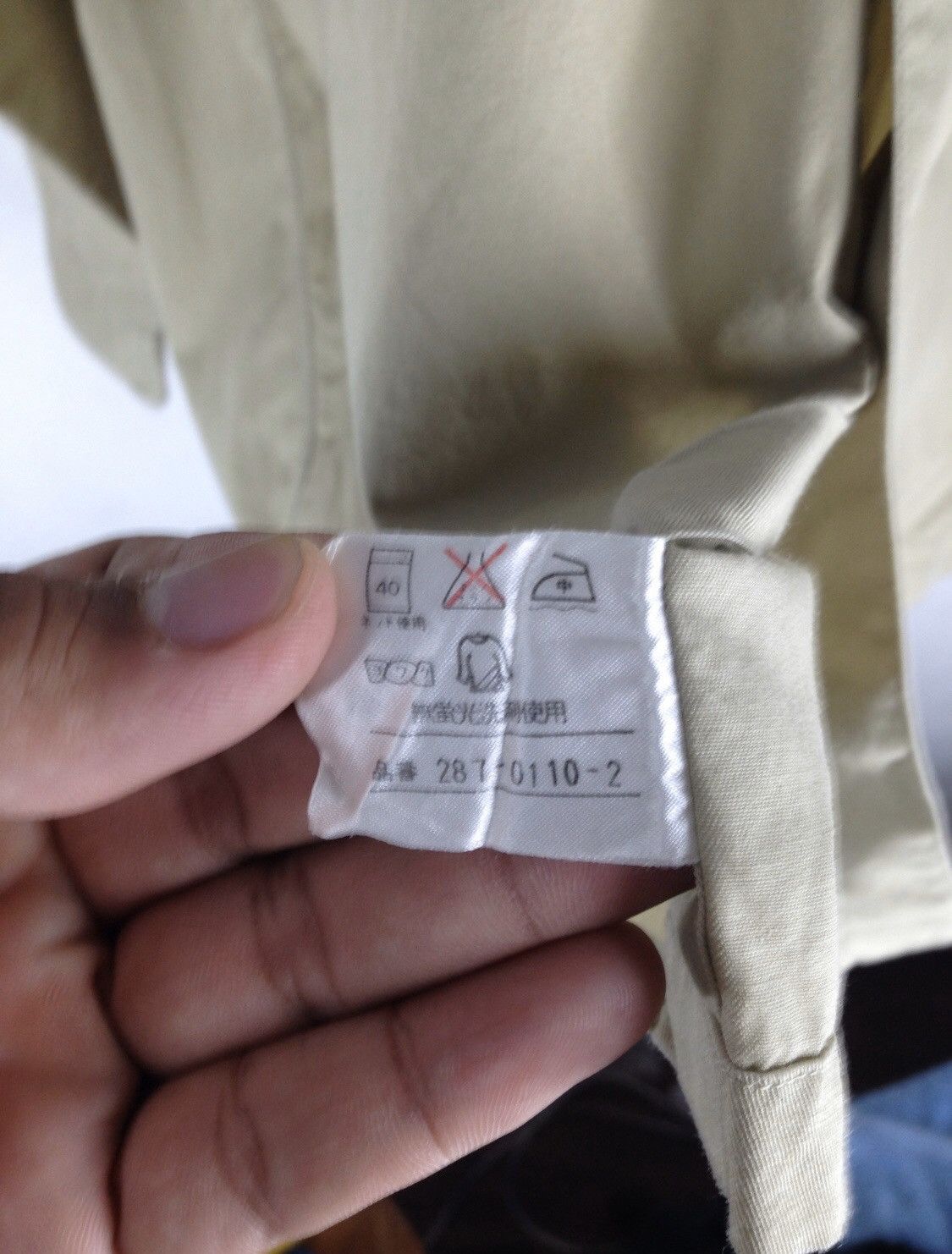 Japanese Brand × Kansai Yamamoto Rare Design Kansai Man by Kansai Yamamoto Shirt cw21 Size US L / EU 52-54 / 3 - 7 Thumbnail