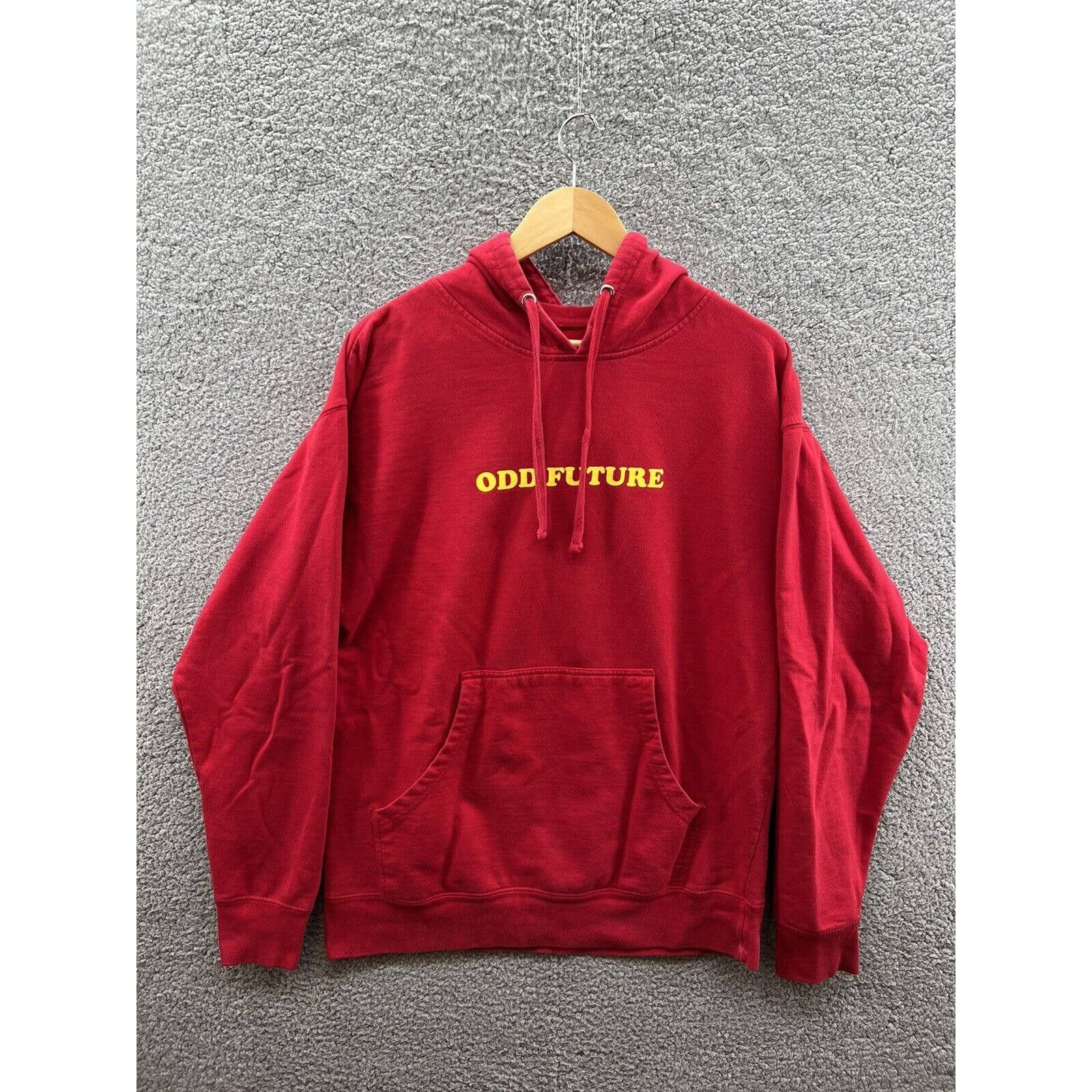 Odd future sales hoodie red