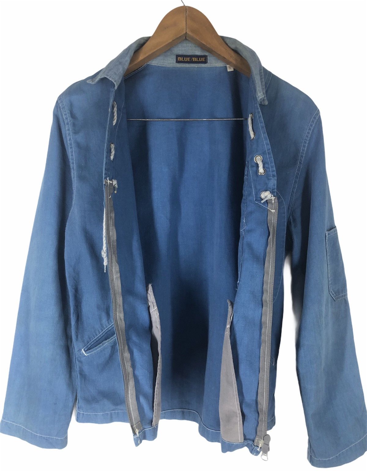 Blue Blue Japan Blue Blue Japan Denim Jacket cw21 Size US S / EU 44-46 / 1 - 5 Thumbnail