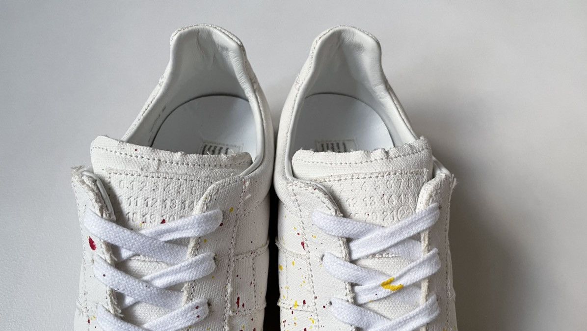 Maison Margiela S/S 21 Paint Splat GAT Sneakers Size US 9 / IT 39 - 6 Thumbnail