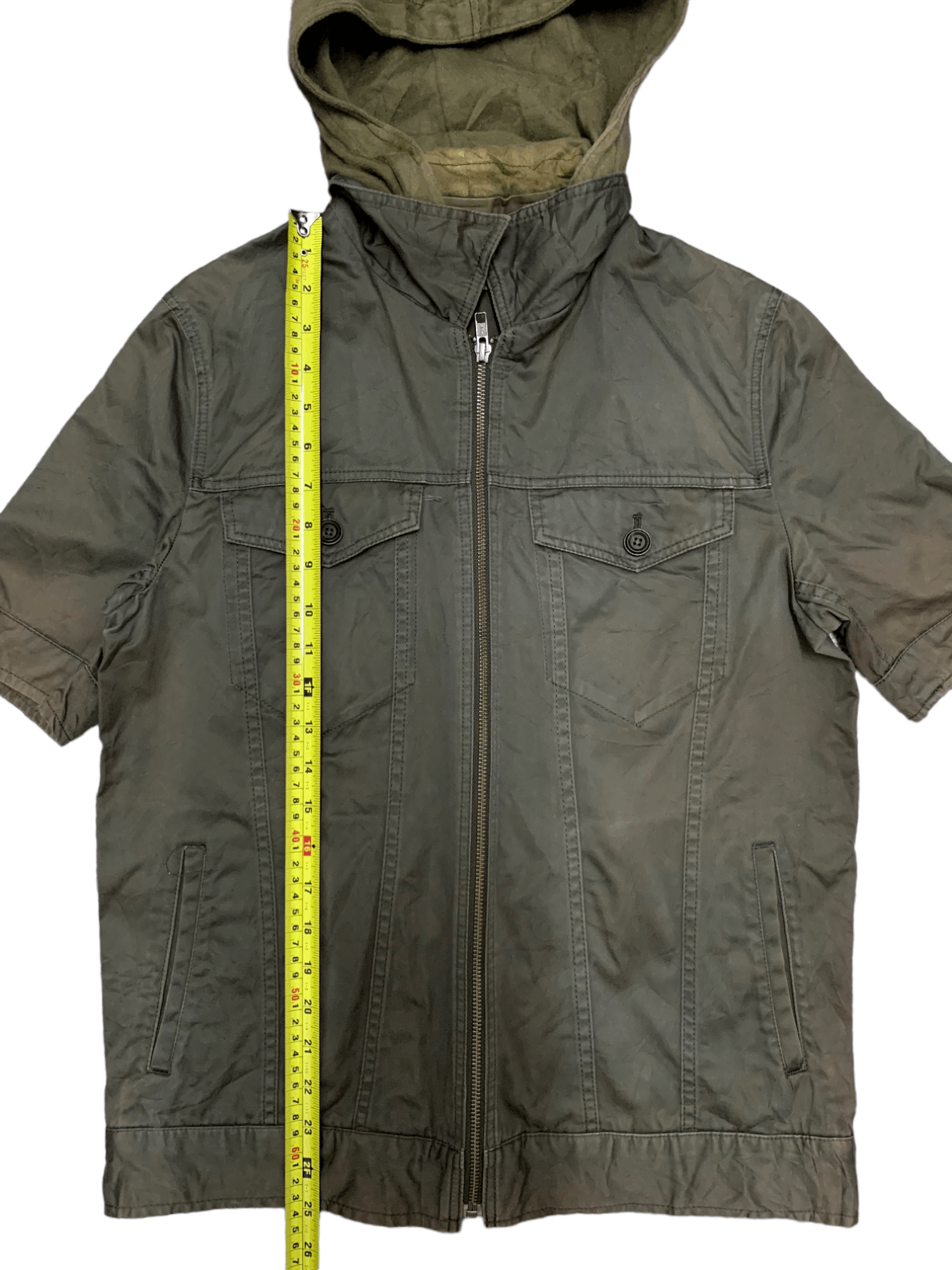 Japanese Brand × Ships Jet Blue Vintage Ships Jet Blue Tactical Multi Pocket Hoodie Shirt Size US M / EU 48-50 / 2 - 11 Thumbnail