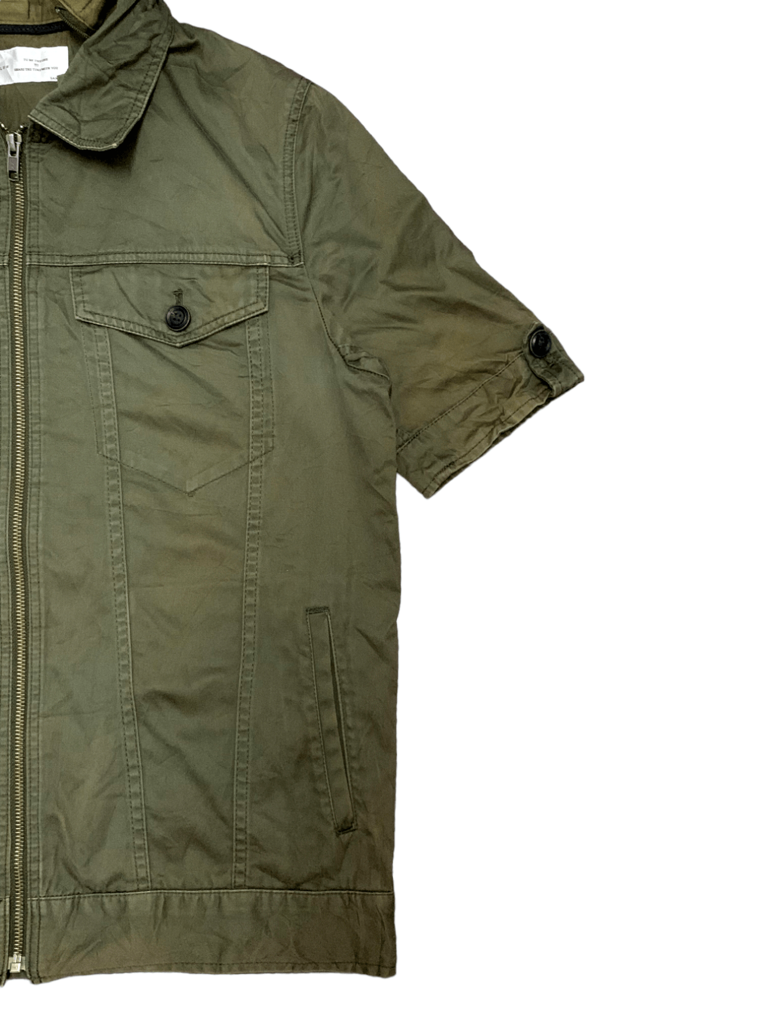 Japanese Brand × Ships Jet Blue Vintage Ships Jet Blue Tactical Multi Pocket Hoodie Shirt Size US M / EU 48-50 / 2 - 7 Thumbnail