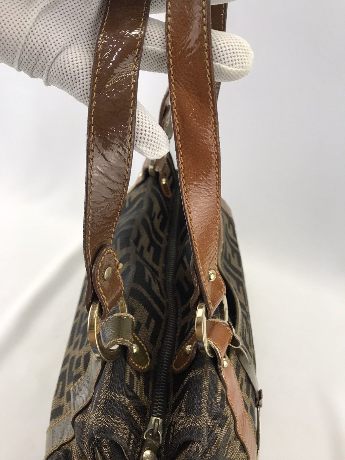 Fendi ❌Final Drop❌Authentic Fendi Zucca FF Shoulderbag Size ONE SIZE - 3 Thumbnail