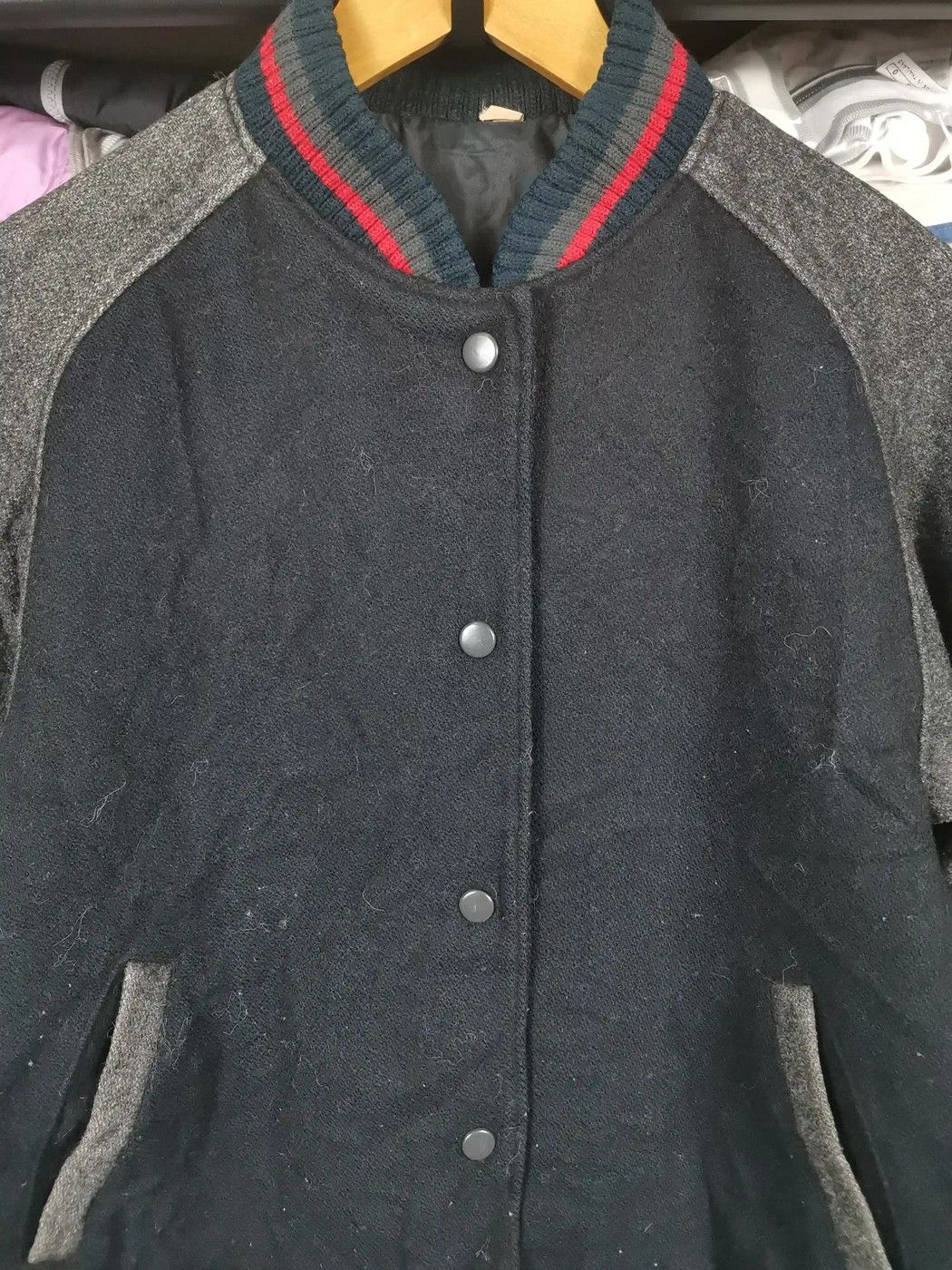 Japanese Brand Vintage Wool Varsity Jacket Size US M / EU 48-50 / 2 - 4 Thumbnail