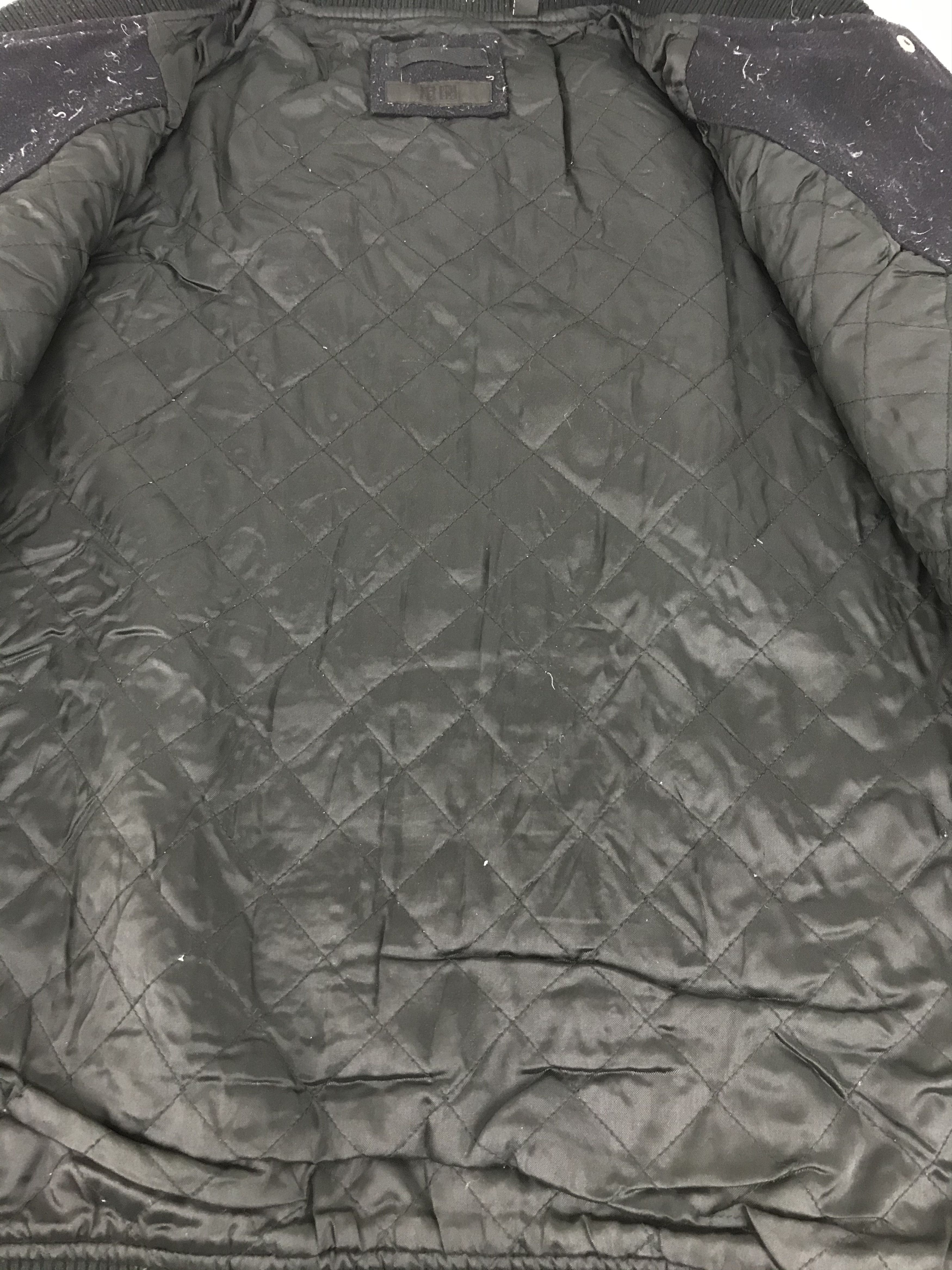 Japanese Brand Uniqlo Varsity Jacket Wool With Quilted Padded Inner Size US XL / EU 56 / 4 - 2 Thumbnail