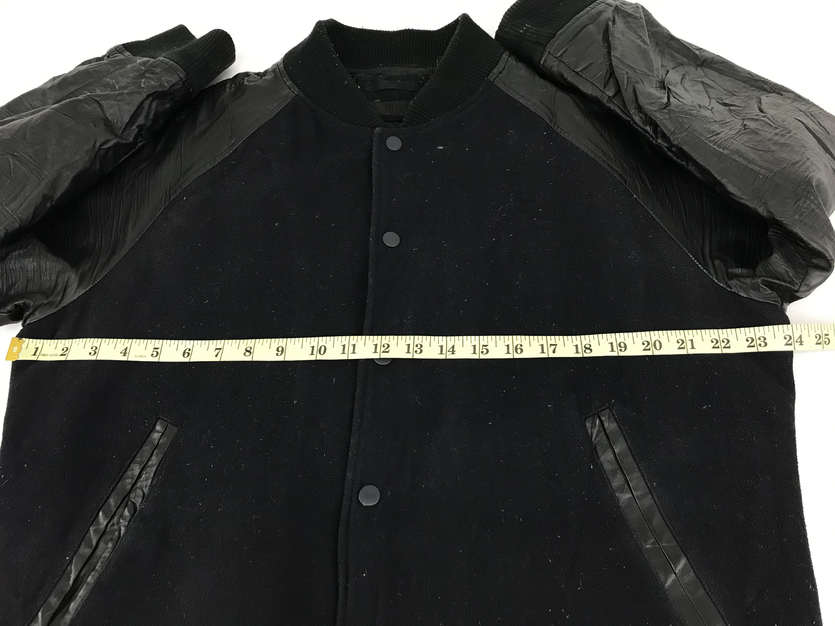 Japanese Brand Uniqlo Varsity Jacket Wool With Quilted Padded Inner Size US XL / EU 56 / 4 - 6 Thumbnail