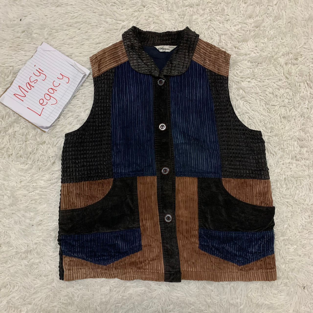 Japanese Brand Elegance fashion vest Size M / US 6-8 / IT 42-44 - 1 Thumbnail
