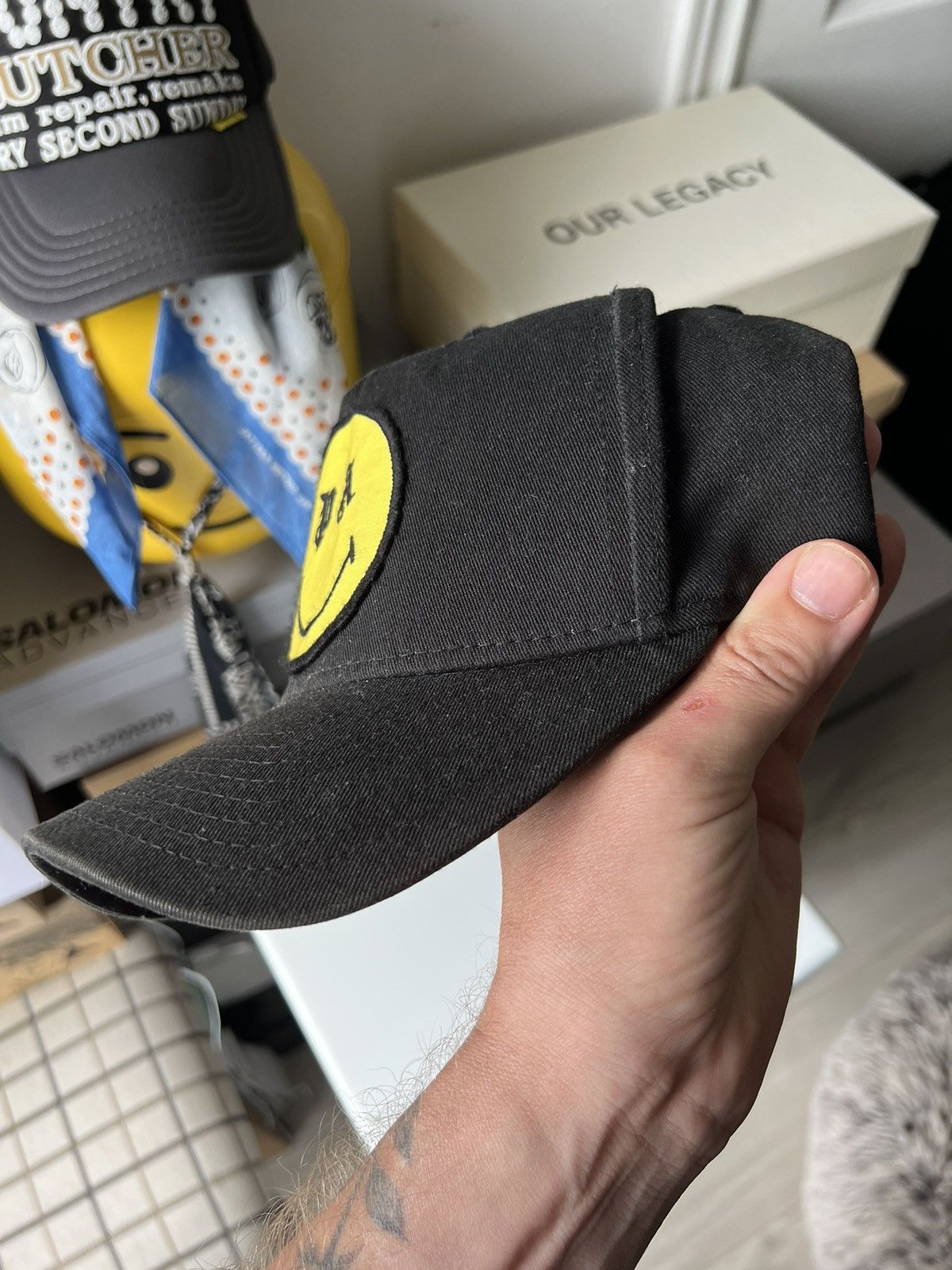 Palm Angels Palm Angels “Smiley” SnapBack Hat Size ONE SIZE - 2 Thumbnail