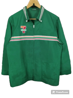 Japanese Brand Vintage 90s Japanese Brand 7eleven Workwear Jacket Size US L / EU 52-54 / 3 - 1 Thumbnail